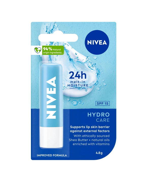 Nivea Hydro Care Lip Balm 4.8g