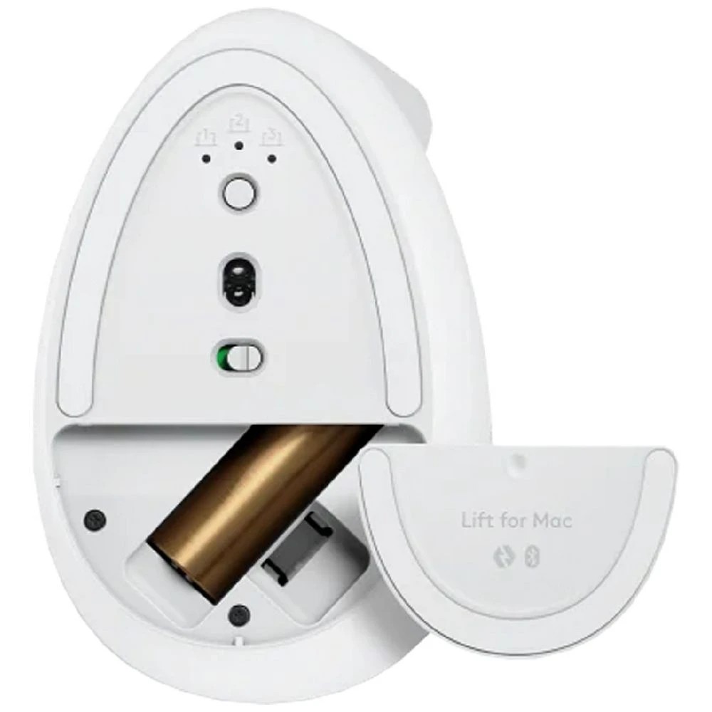 7 Logitech Lift for Mac Vertical Ergonomic Mouse Off-White, 7 of 10