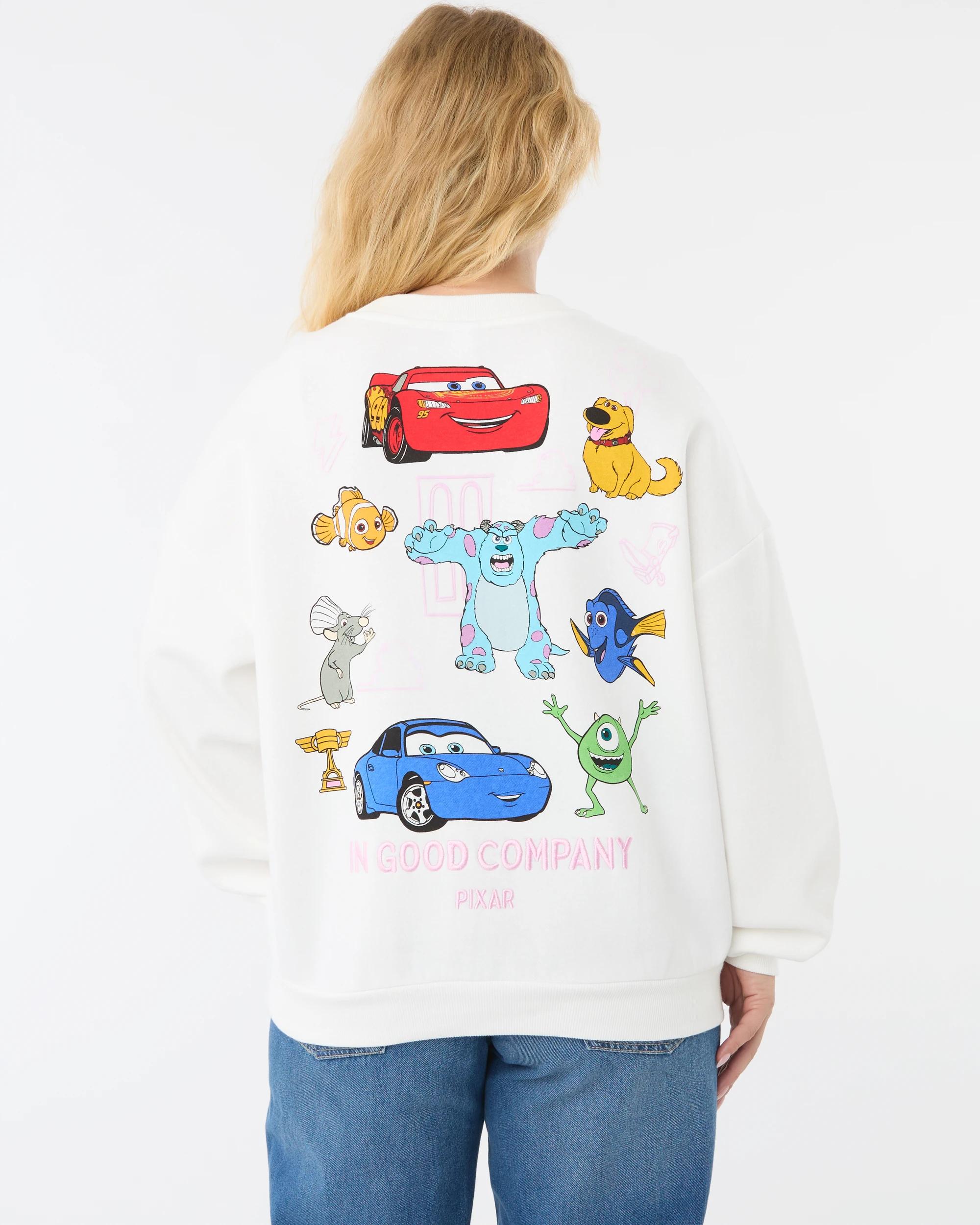 4 Pixar Cars License Long Sleeve Sweatshirt Pixar, 4 of 6