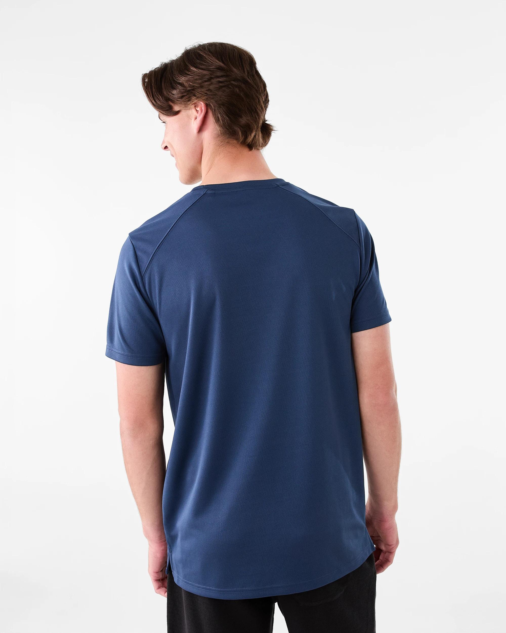 3 Active Mens Printed T-shirt Linked Geo, 3 of 7