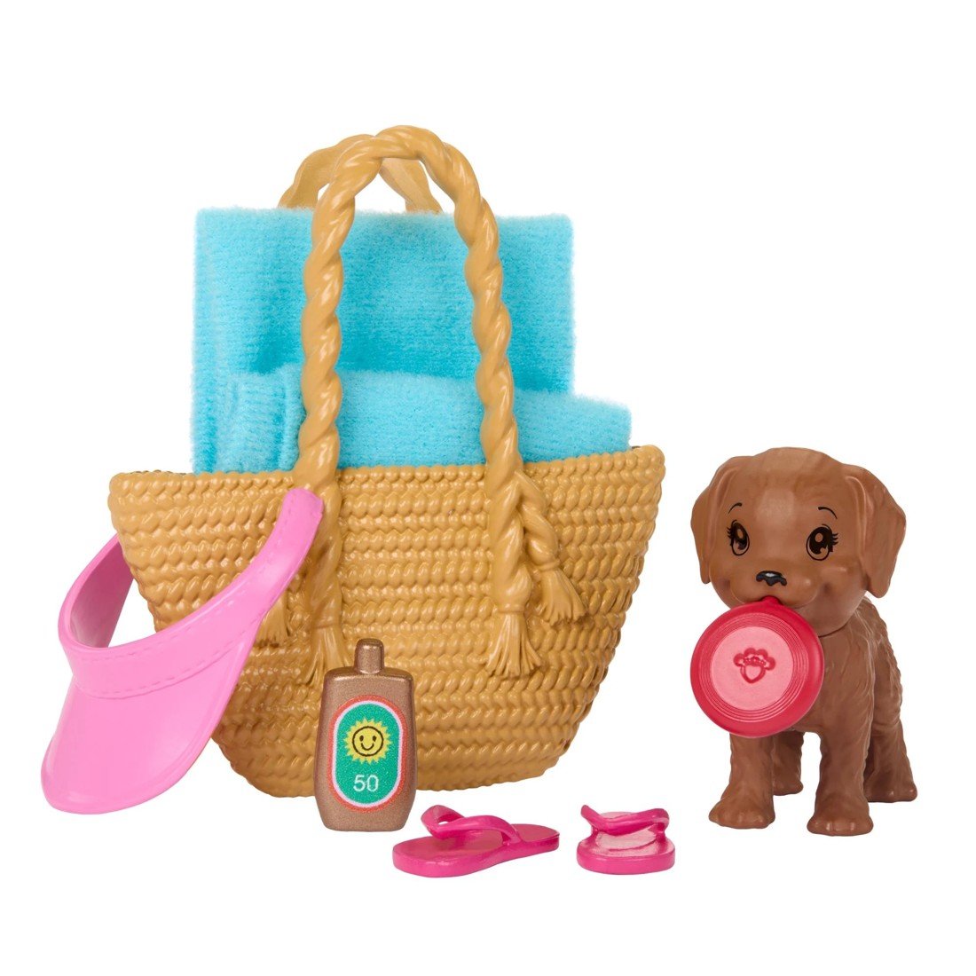 5 Barbie Convertible Toy Car Playset, 5 of 6