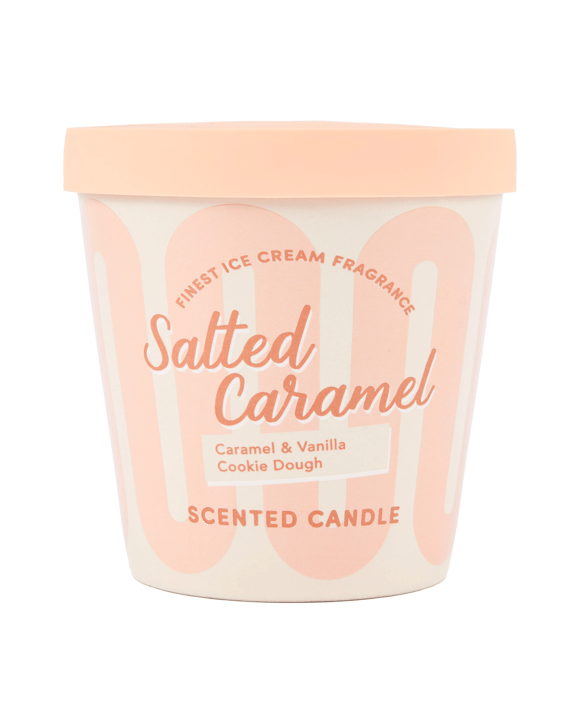 Salted Caramel Ice Cream Candle