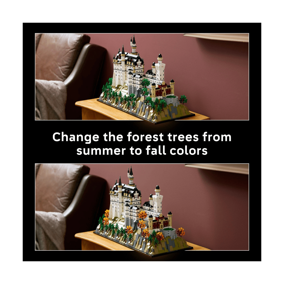 7 LEGO Architecture Neuschwanstein Castle 21063, 7 of 10