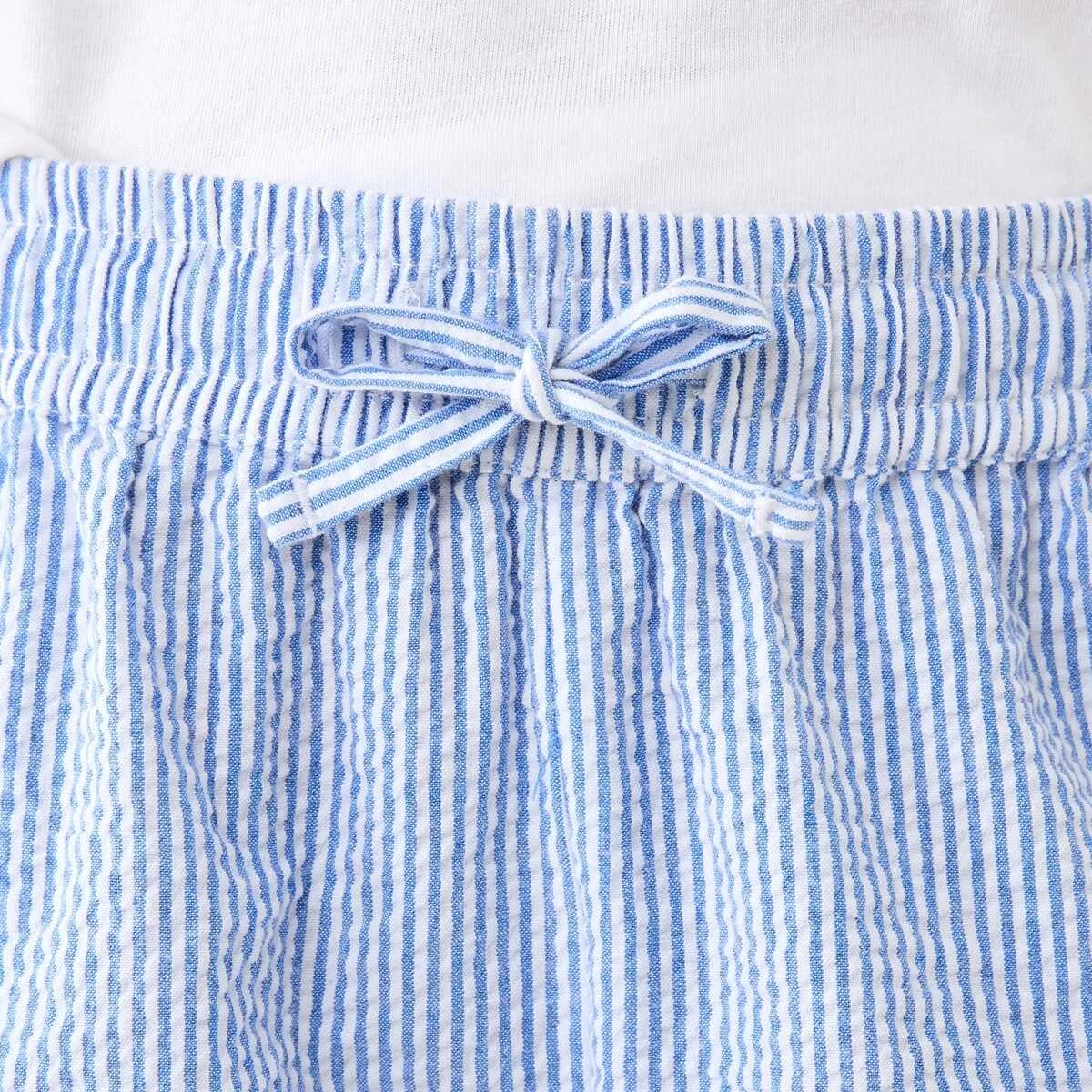 3 Relaxed Stripe Shorts BLUE STRIPES, 3 of 6