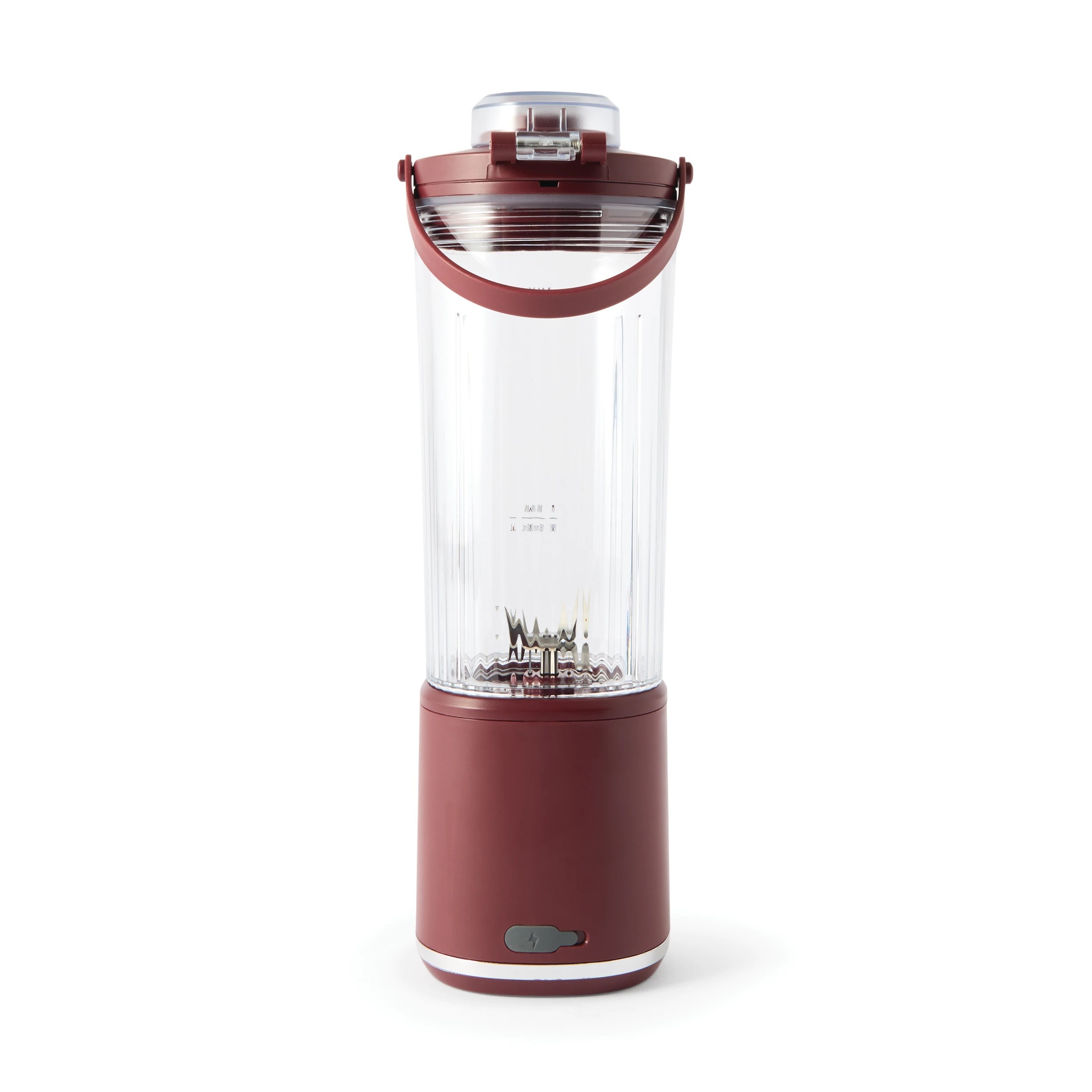 4 Portable USB Blender - Dark Red, 4 of 10