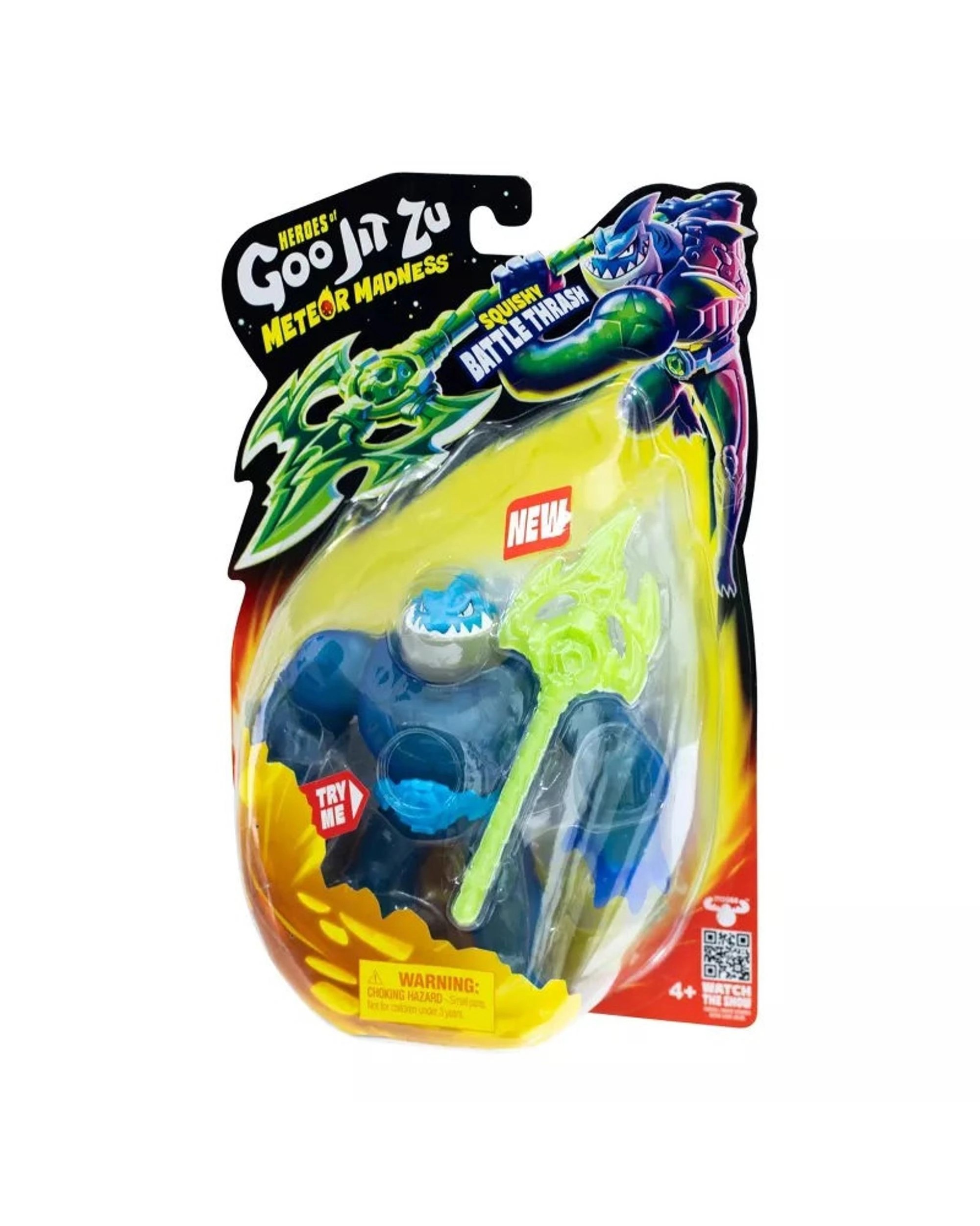 5 Heroes of Goo-Jit-Zu Series 14 Meteor Madness Thrash Hero Pack, 5 of 8