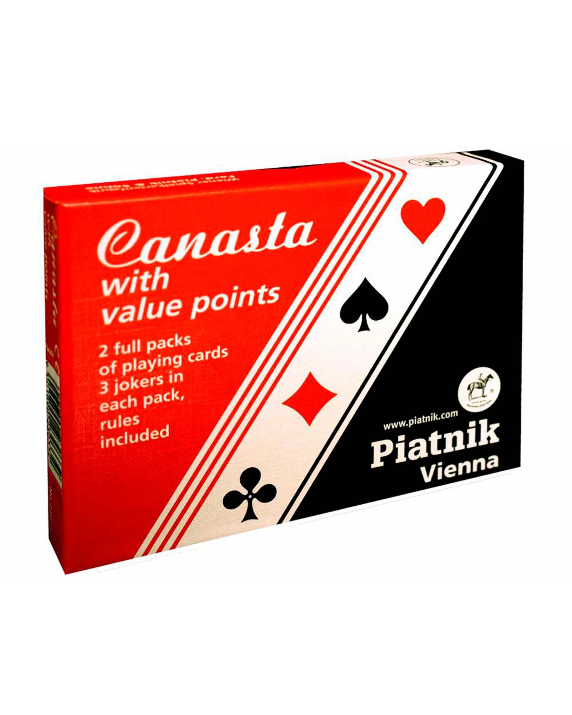 1 Canasta with Value Points Card Game, 1 of 1
