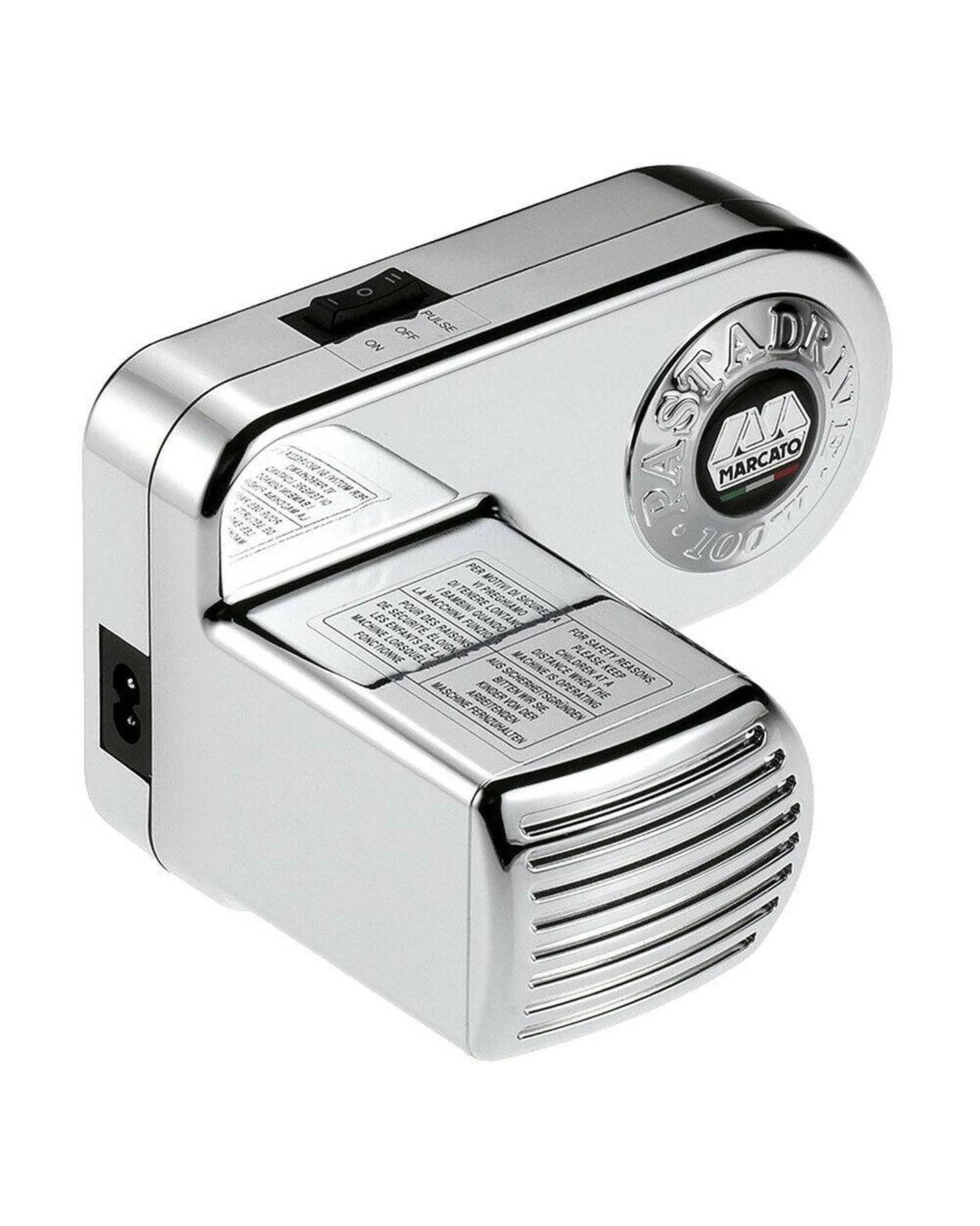 1 Marcato Atlas Electric Motor Pasta Drive Attachment Silver, 1 of 6