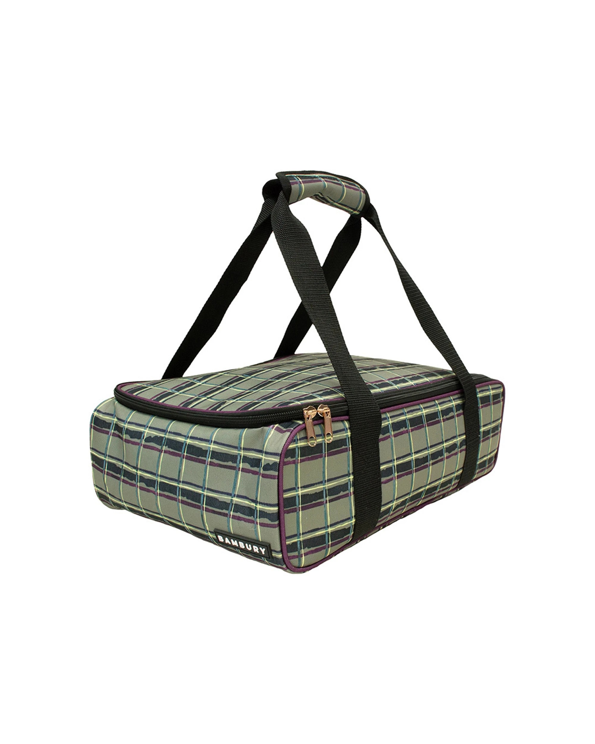 2 Bambury Felix Insulated Food Carrier Cooler Bag 2PK 40x27cm - Pattern, 2 of 4