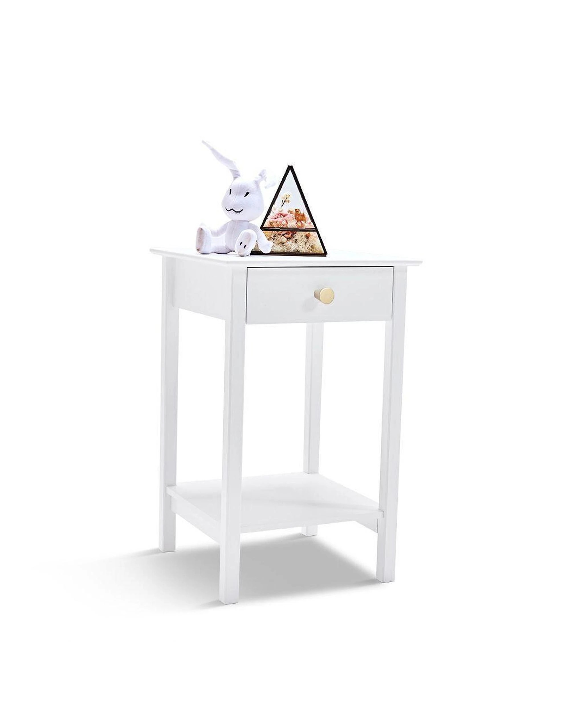 5 Franco Bedside Table White, 5 of 9