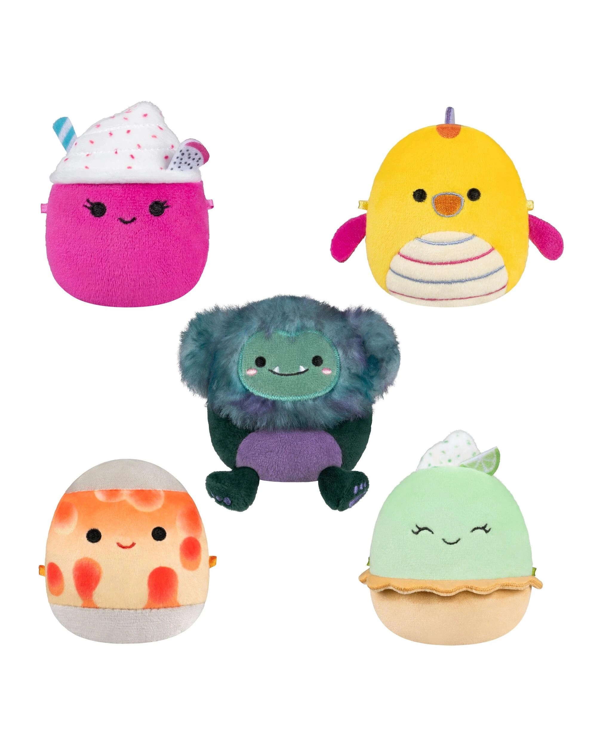 2 Squishmallows Micromallows 2.5 inch Plush 5 Pack - Adelle the Lava Lamp, 2 of 8