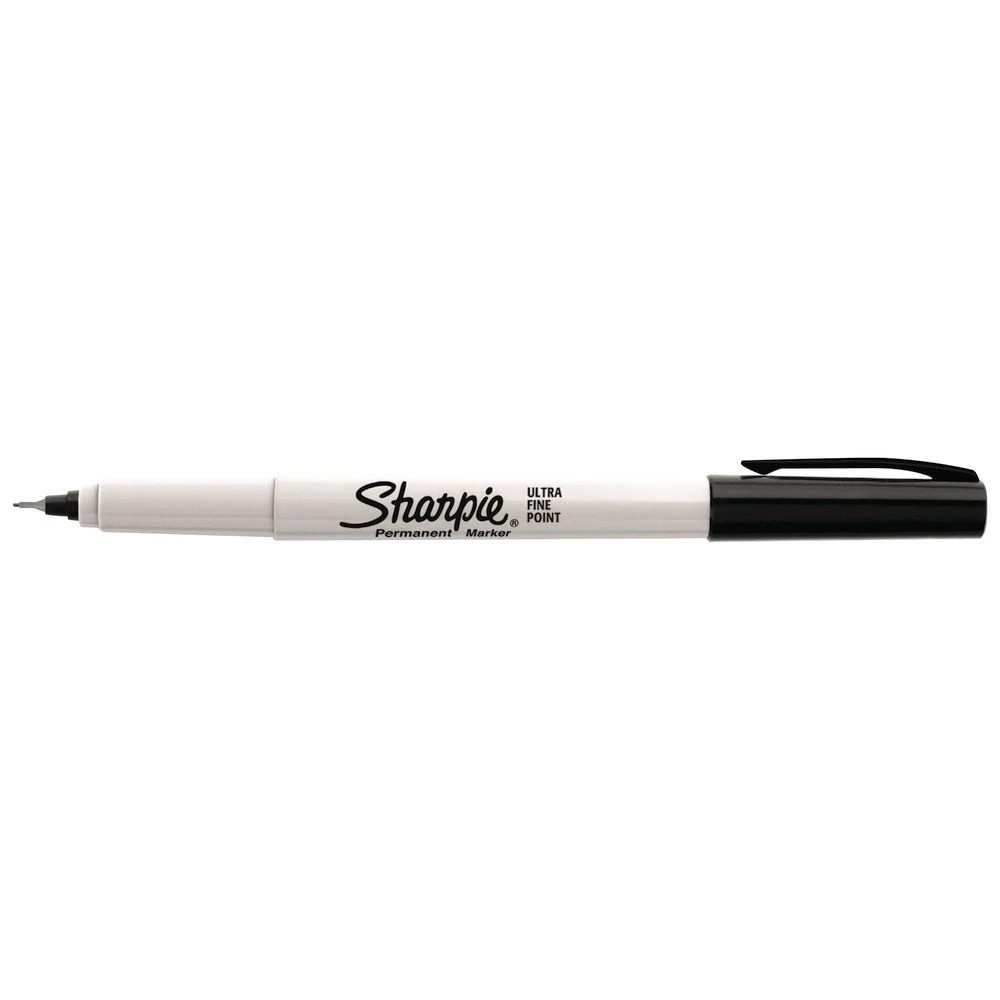 2 Sharpie Ultra Fine Permanent Markers Black 12 Pack, 2 of 7