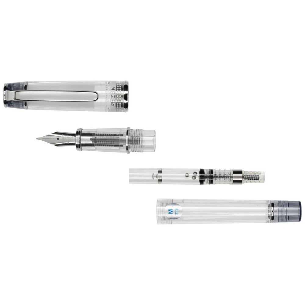 3 PILOT Prera Fountain Pen Translucent Black Barrel, 3 of 7