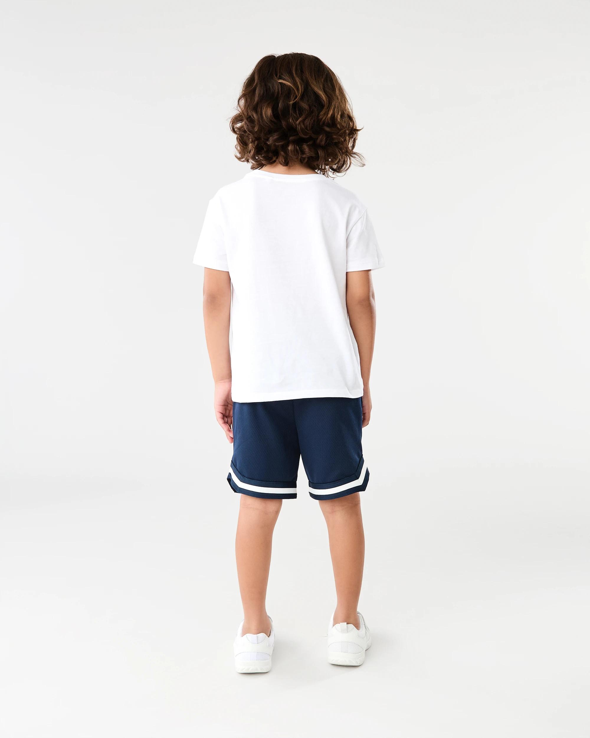 7 Mesh Basketball Shorts DRESS BLUE, 7 of 7