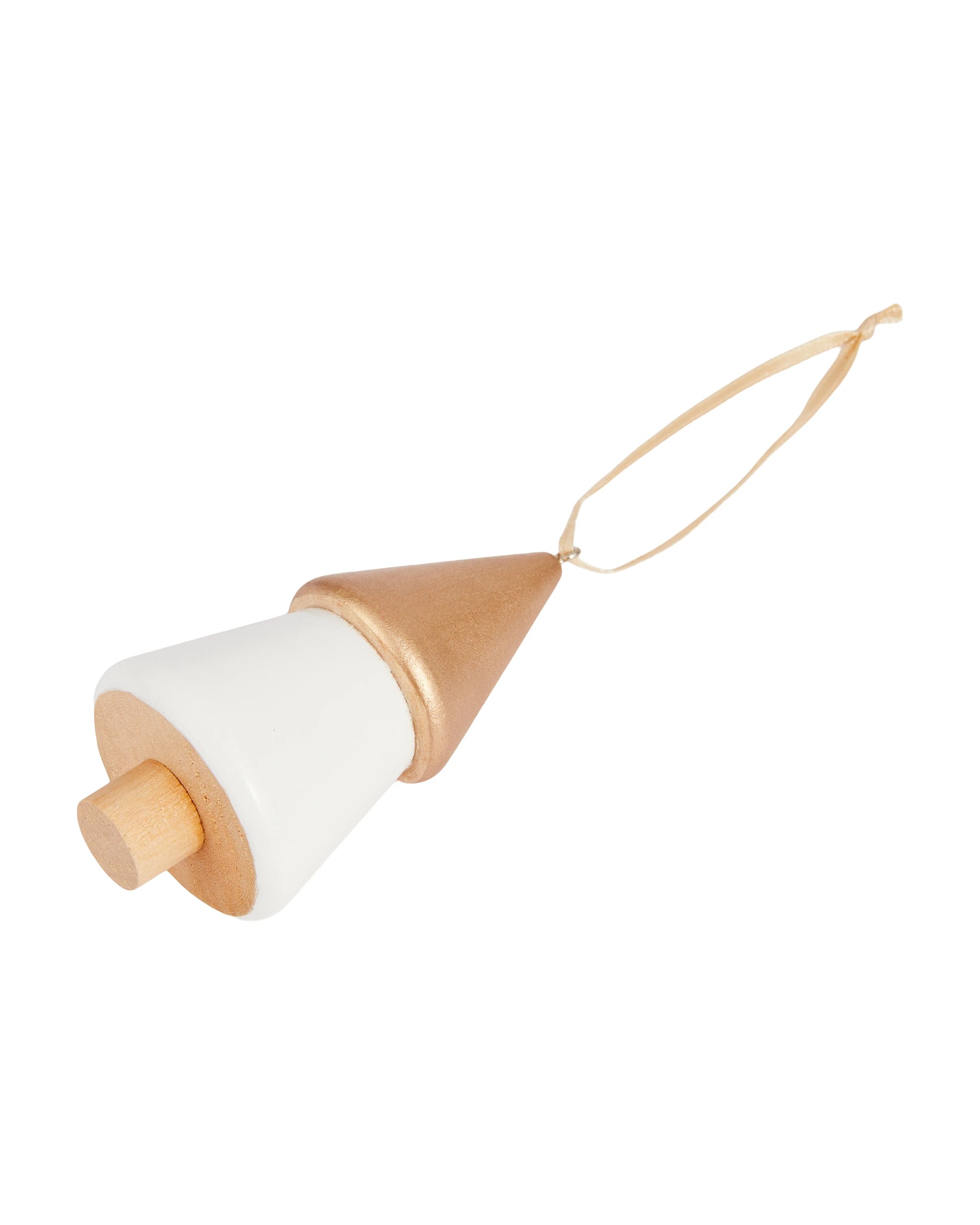 3 Wooden Tree Decoration - Assorted, 3 of 6