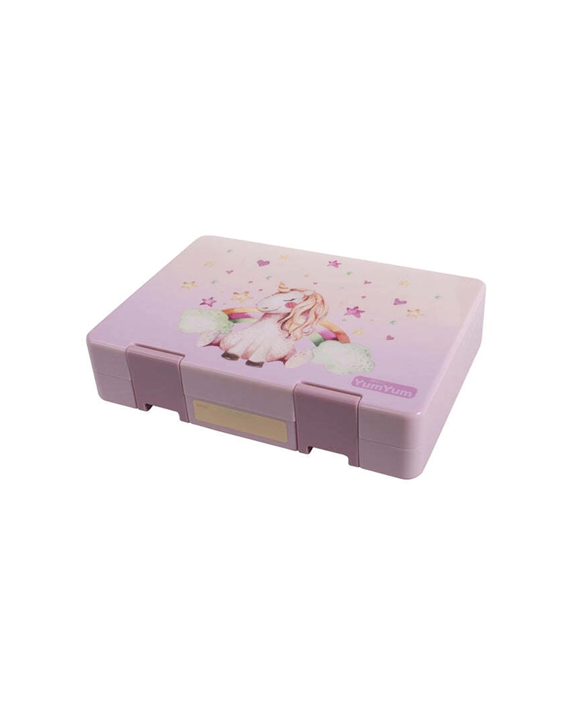 1 Avanti Yum Yum Kids Children Bento Box With Divider Unicorn Dreaming Design, 1 of 1