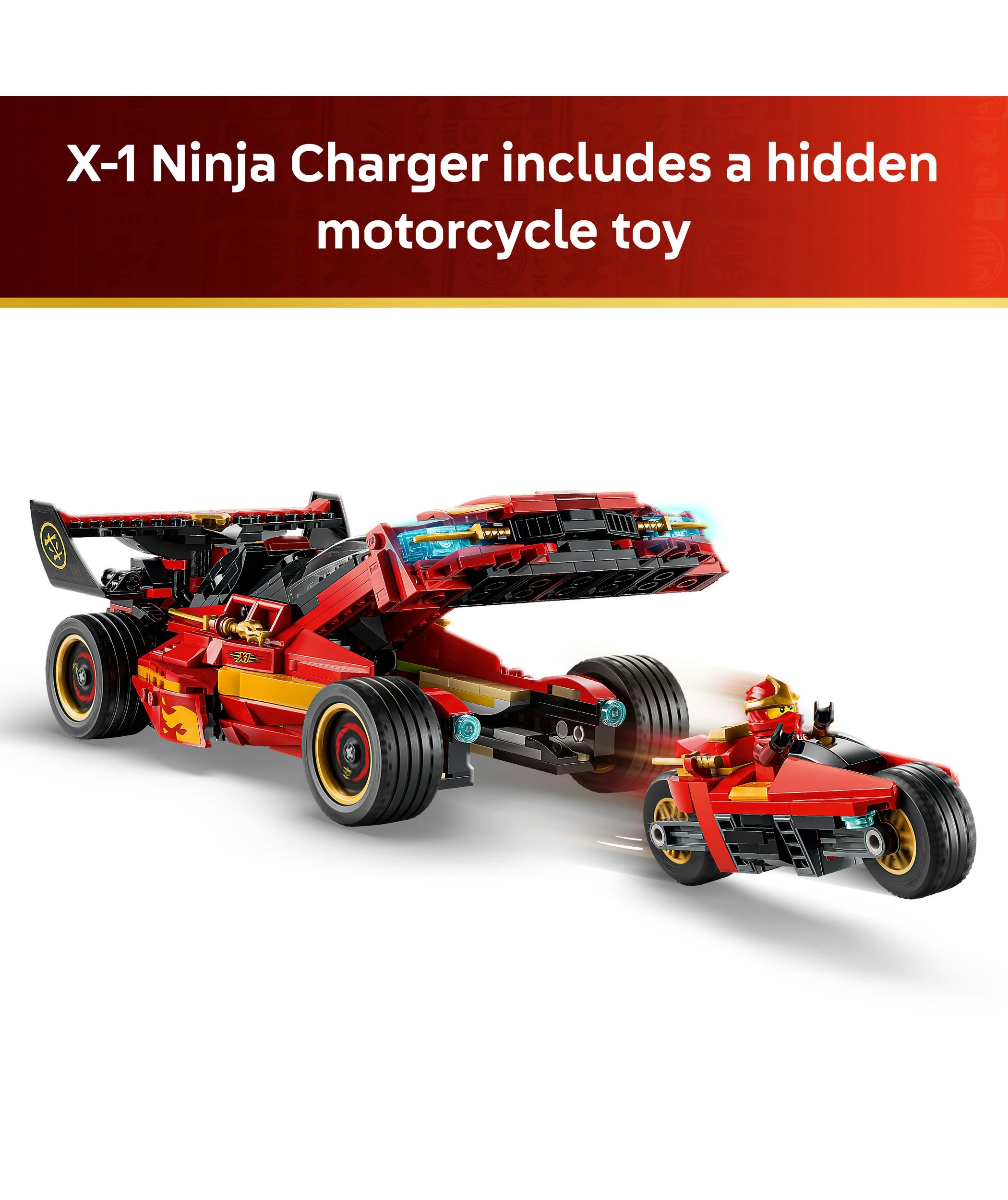 4 LEGO Ninjago X-1 Ninja Charger 15th Anniversary 71867, 4 of 10