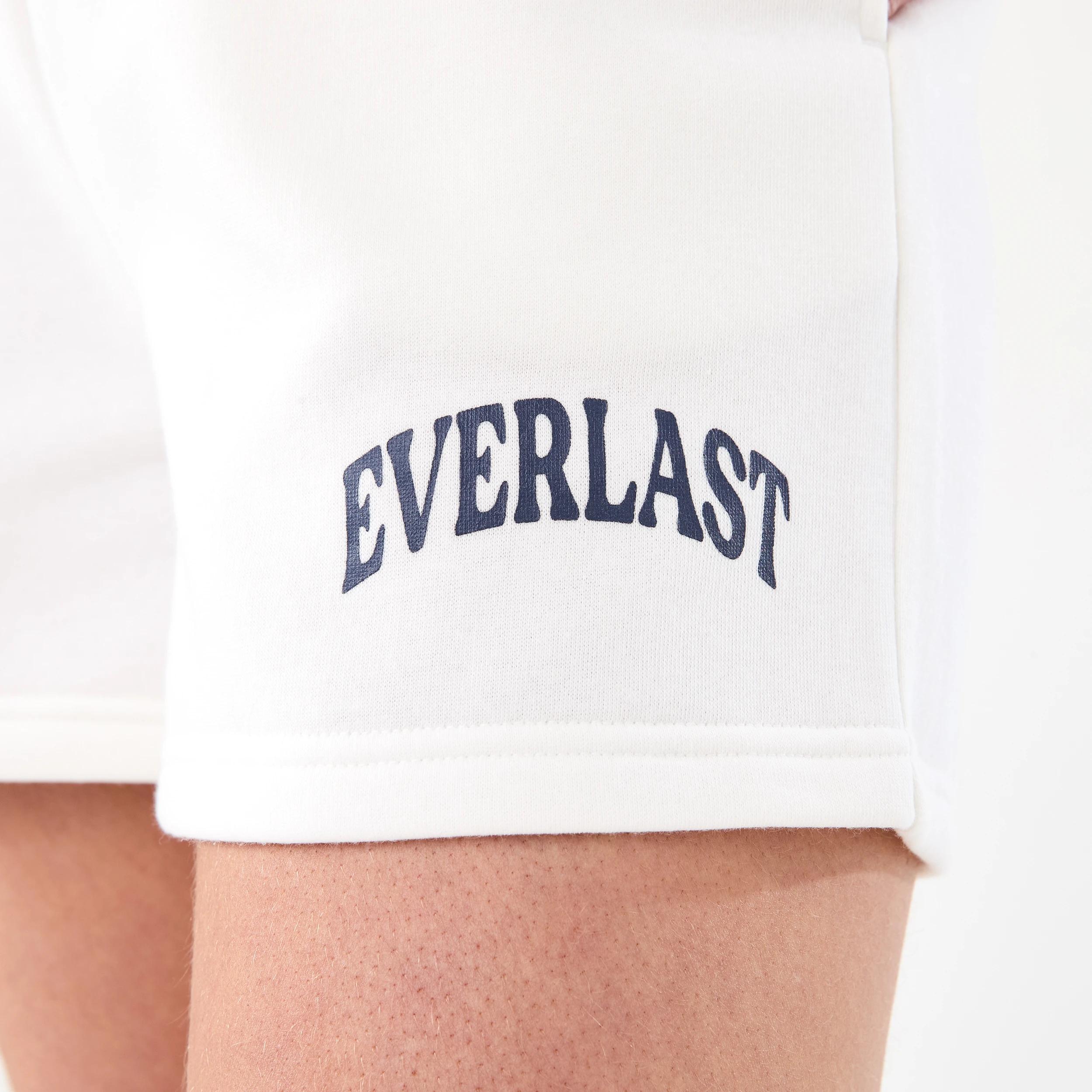 5 Everlast Womens Street Sweat Shorts EVERLAST SIMPLE LOGO CREAM, 5 of 7