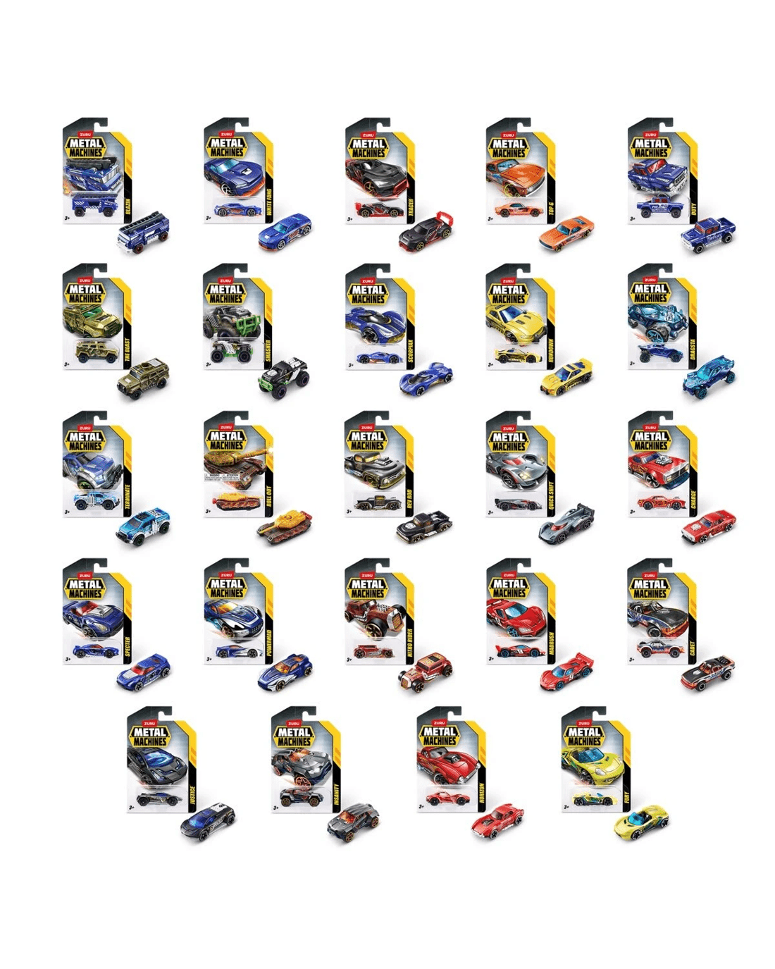 1 Zuru Metal Machines Mini Racing Car - Assorted, 1 of 4