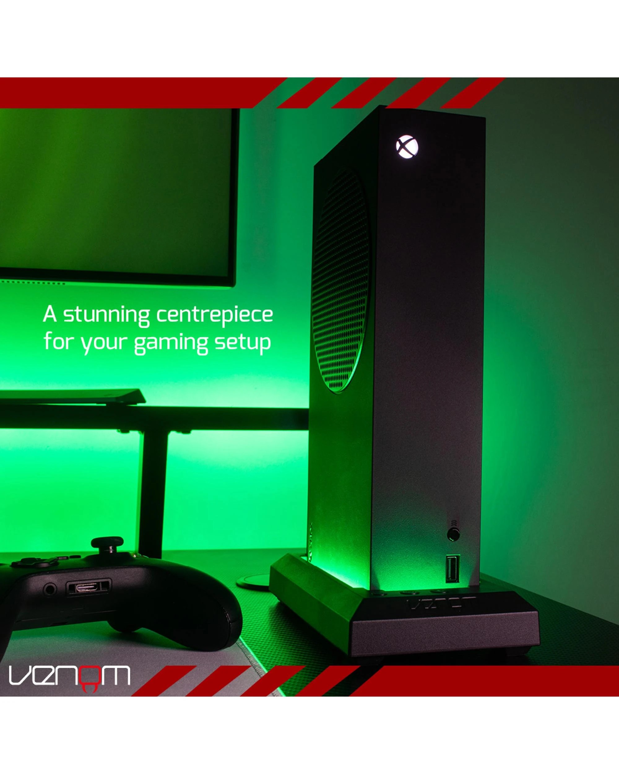 3 Venom Gaming Colour Change LED Stand for Xbox Series S - Black, 3 of 7
