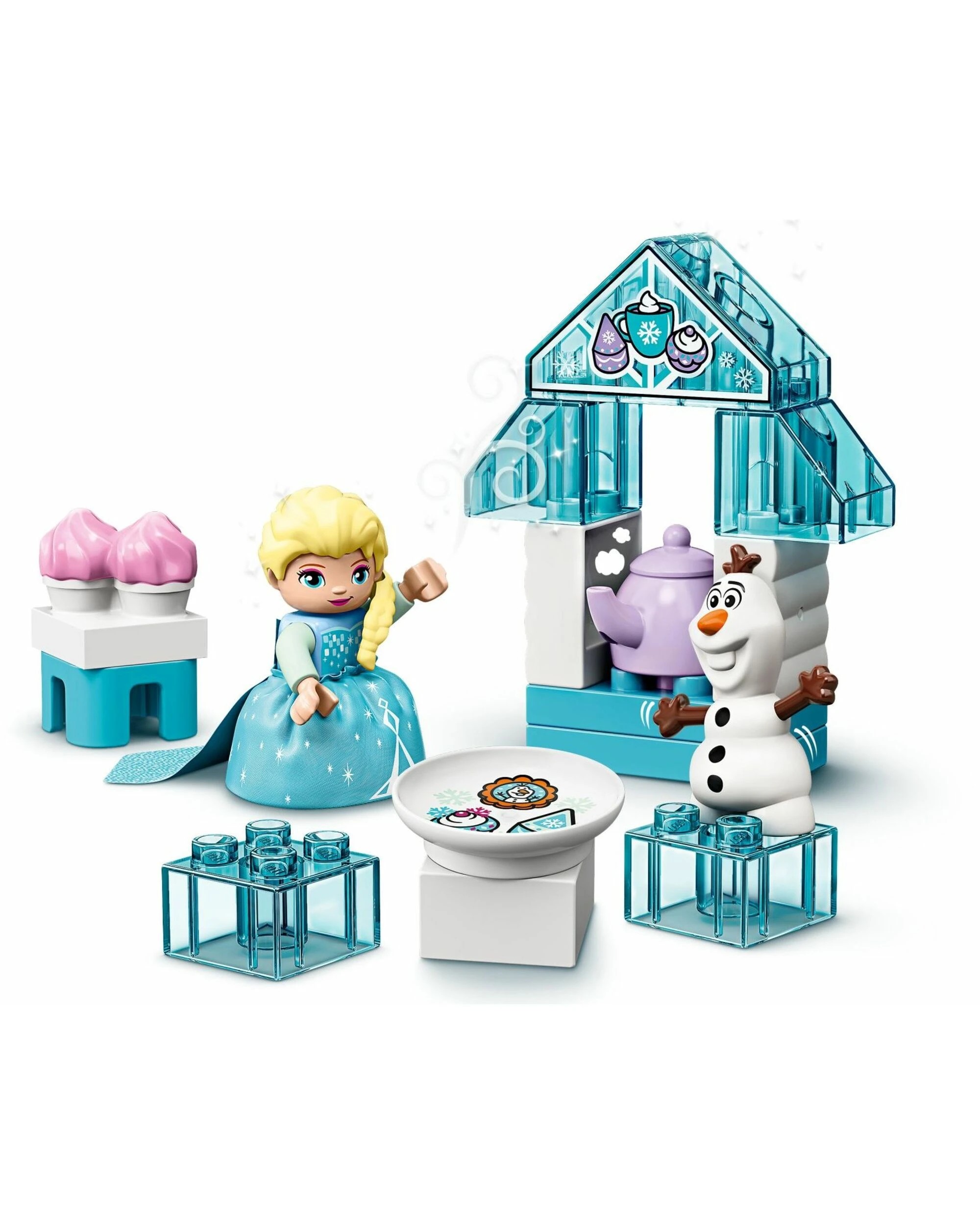 2 LEGO 10920 DUPLO Disney Frozen Elsa & Olaf's Tea Party Building Toy, 2 of 4