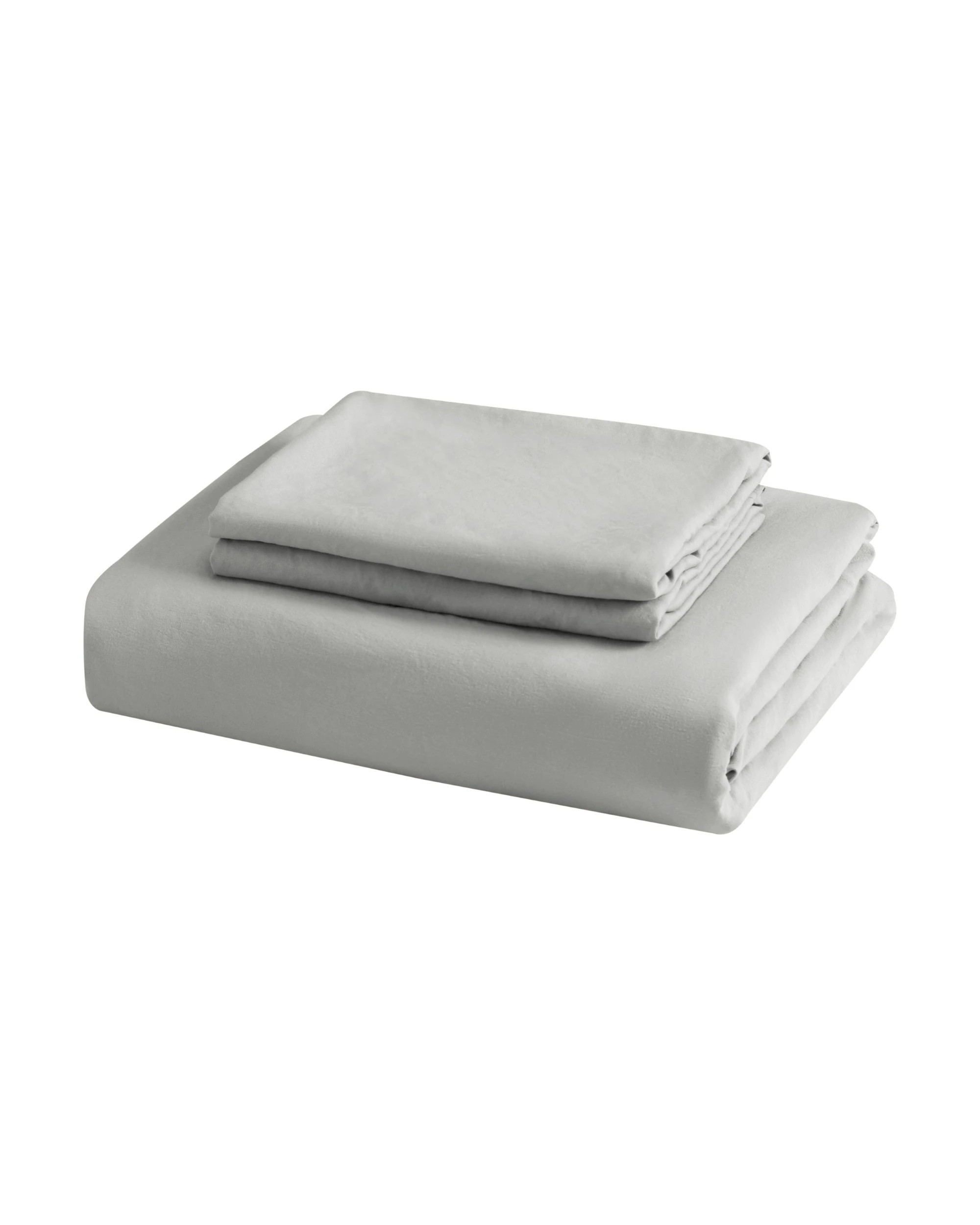 7 Dreamaker Superfine Washed Microfibre Quilt Cover Set - Super King Bed - Dove Grey, 7 of 7