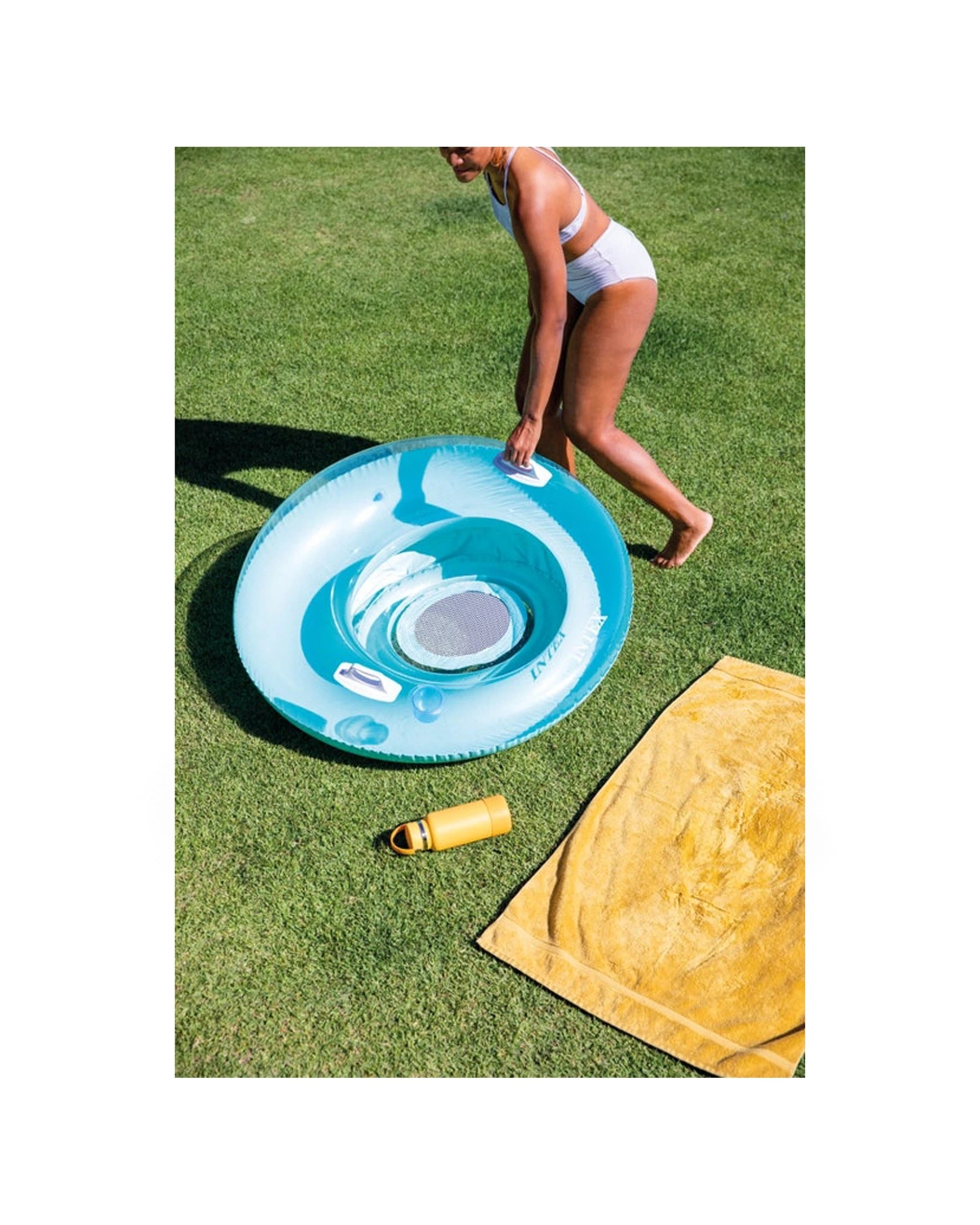 5 Intex Sit 'N Lounge Vinyl Pool Inflatable Lounge - Assorted, 5 of 6