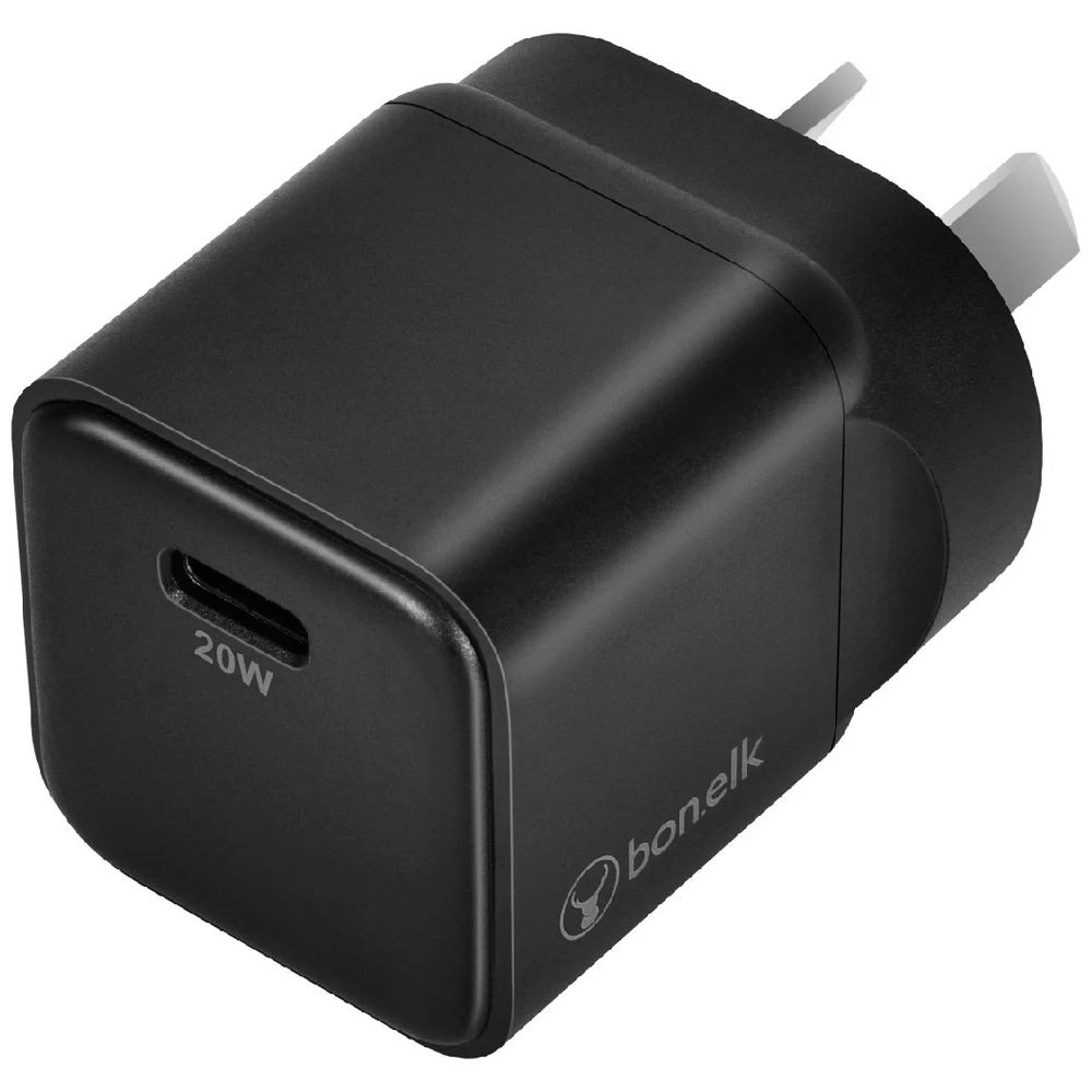 5 Bonelk GaN Wall Charger USB-C 20w Black, 5 of 7