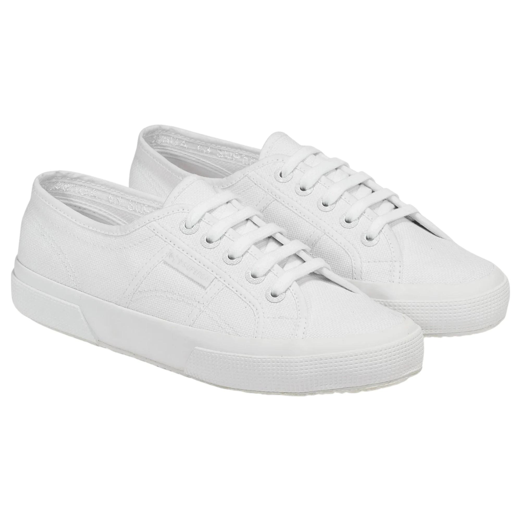 2 Superga Unisex 2750 Cotu Classic Total White Casual Shoes TOTAL WHITE, 2 of 7