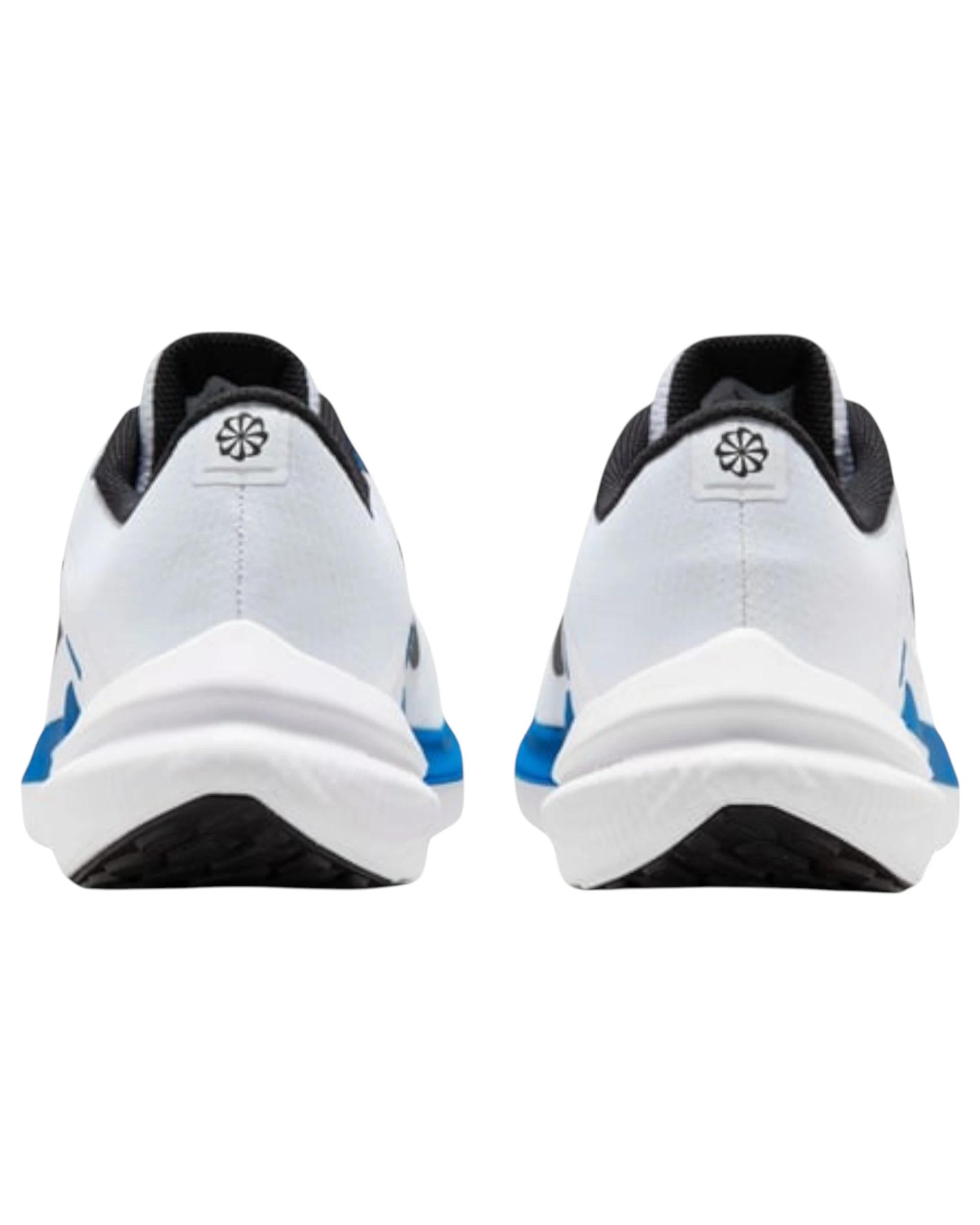 8 Nike Mens Air Winflo 10 White/ Blue Athletic Running Shoes WHITE/BLUE, 8 of 8