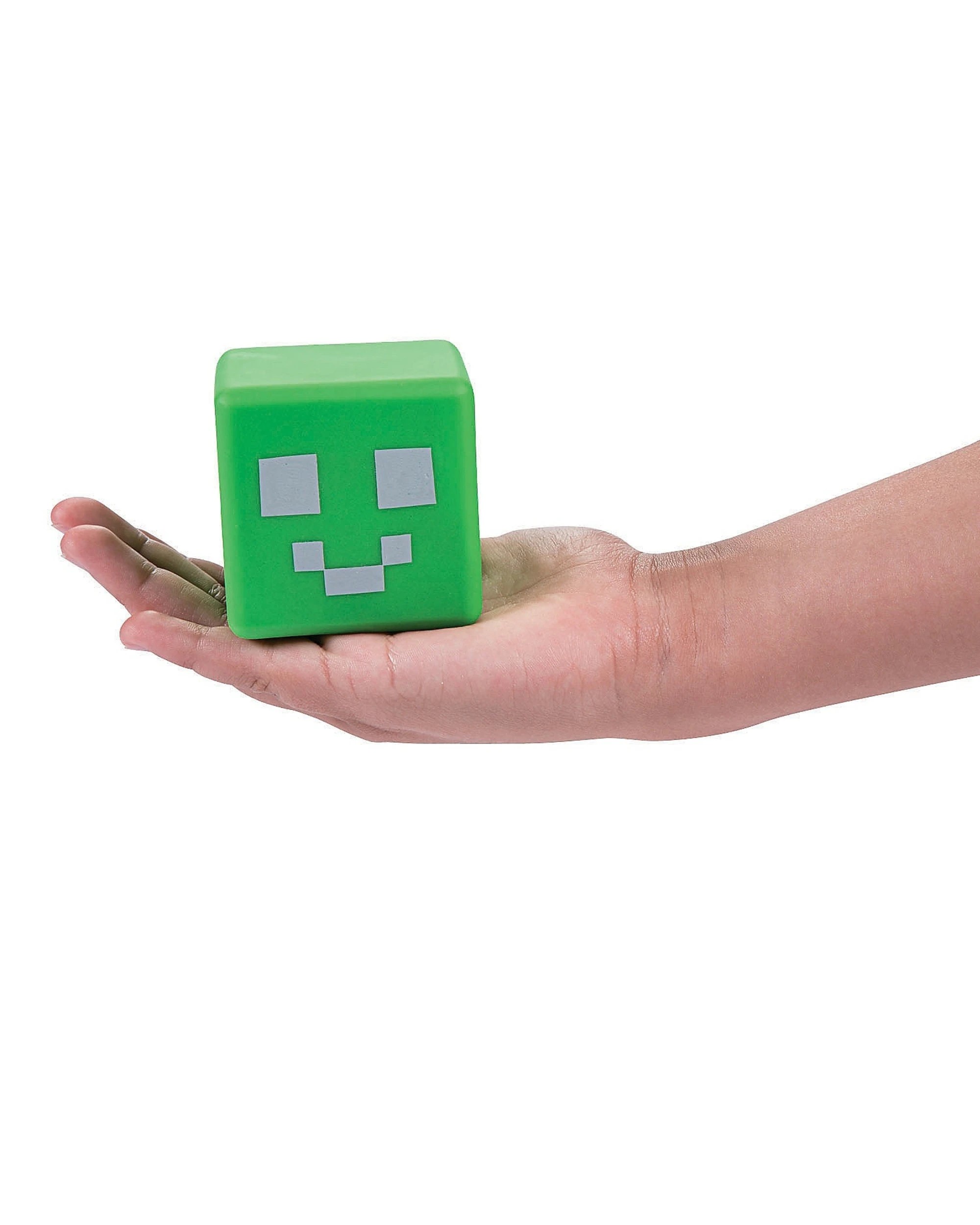 2 Partyrama Pixel Face Vinyl Cube Toys Pack of 12, 2 of 2
