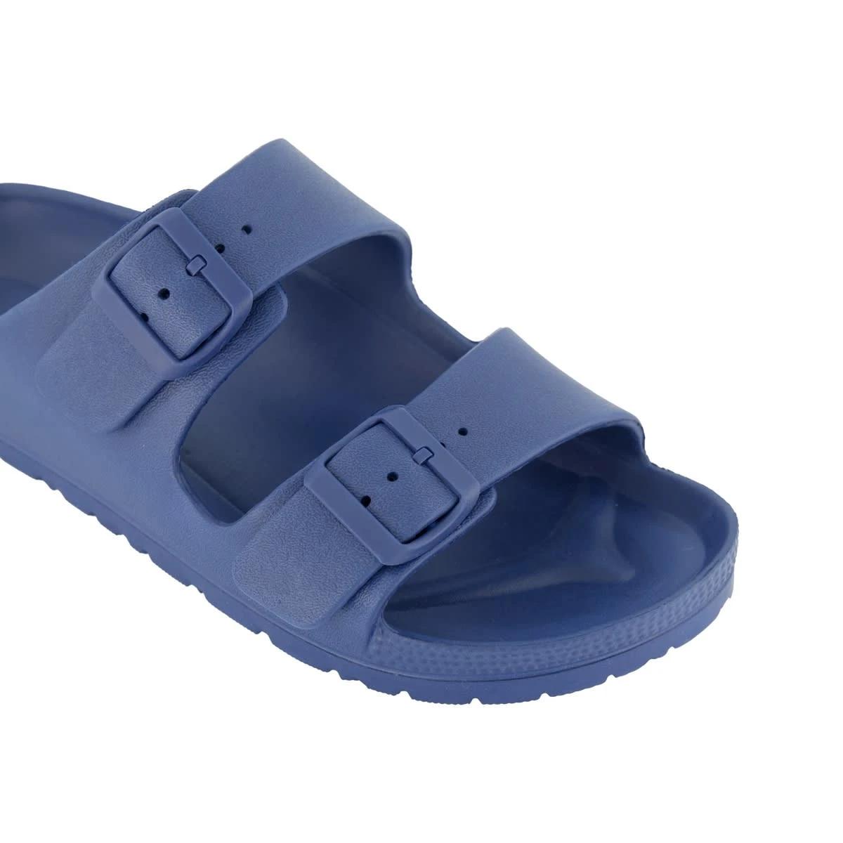 4 Double Buckle Slides Navy, 4 of 4