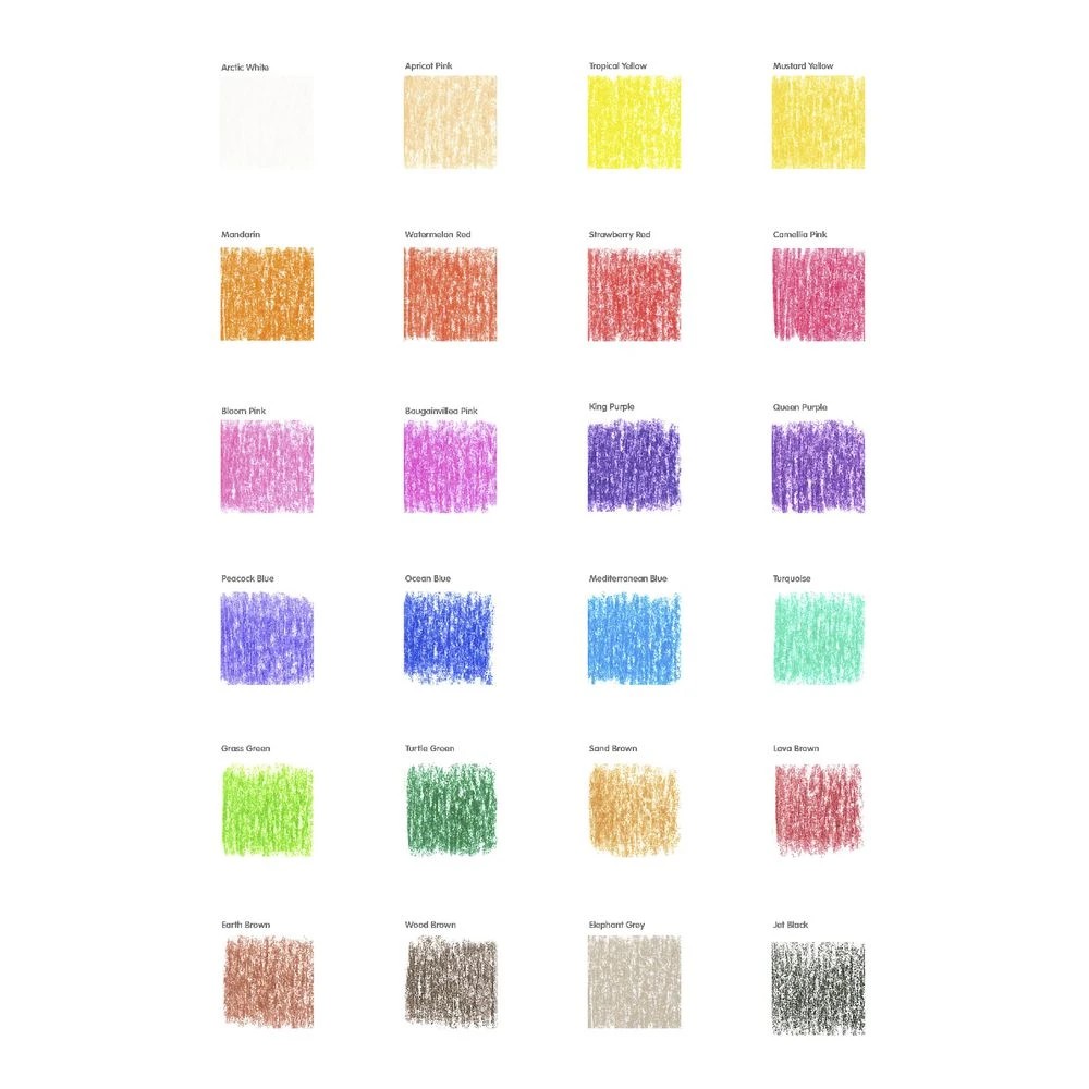 5 Milan FSC Hexagonal Coloured Pencils 24 Pack, 5 of 7