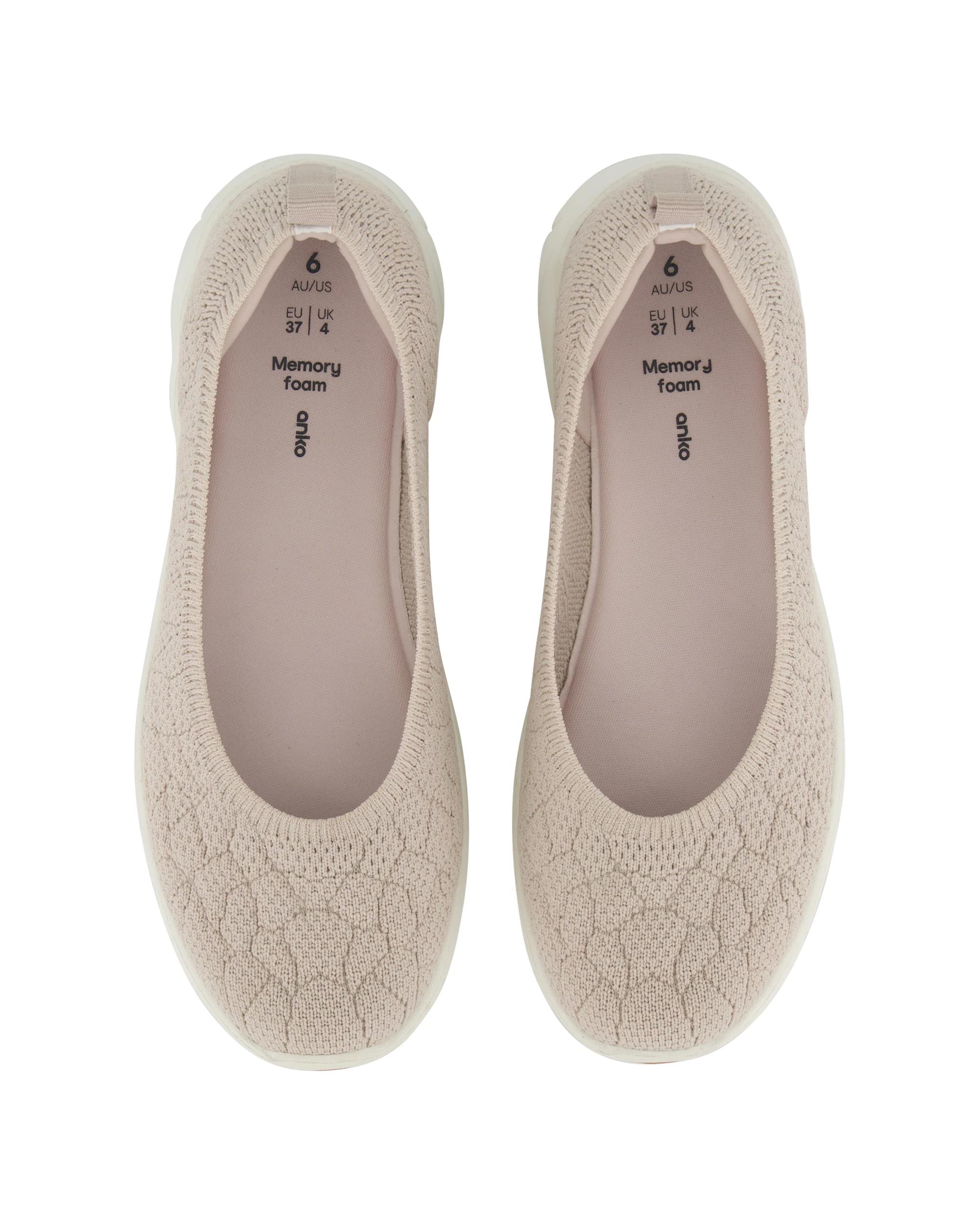 3 Slip On Textured Sneakers Mushroom, 3 of 5