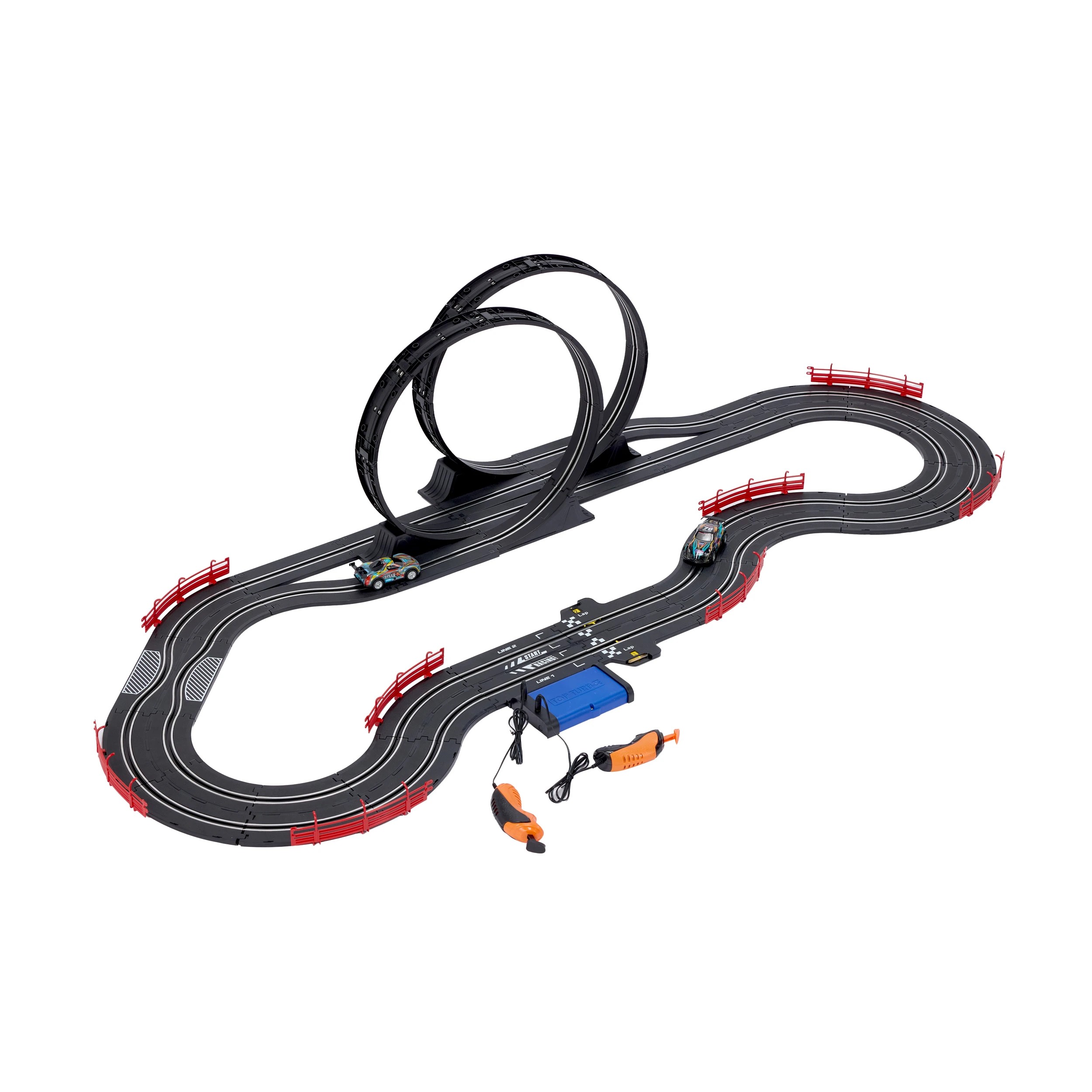3 Super Loop Slot Car Set, 3 of 10