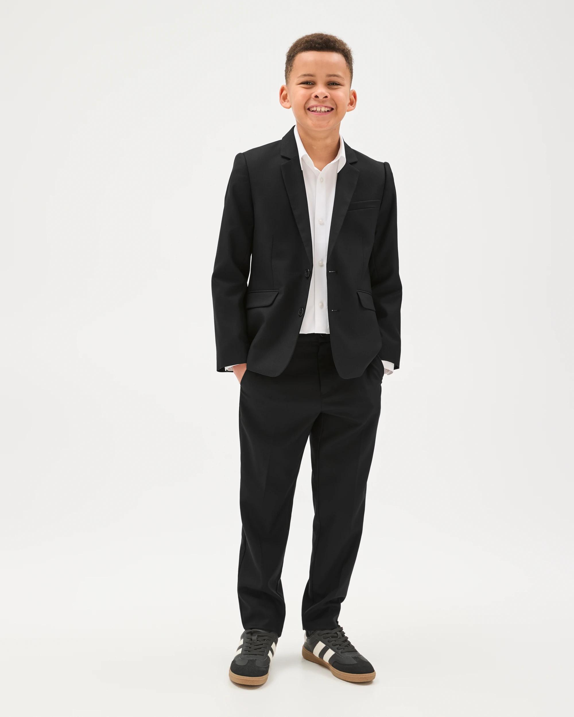 1 Target Kids Boys Suiting Jacket BLACK, 1 of 6