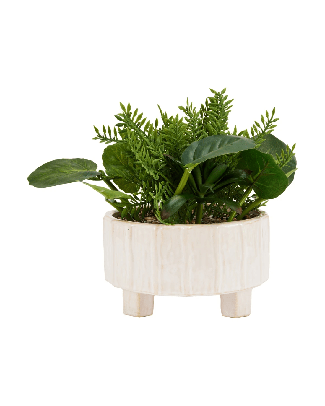 2 Artificial Mixed Foliage in Pot, 2 of 10