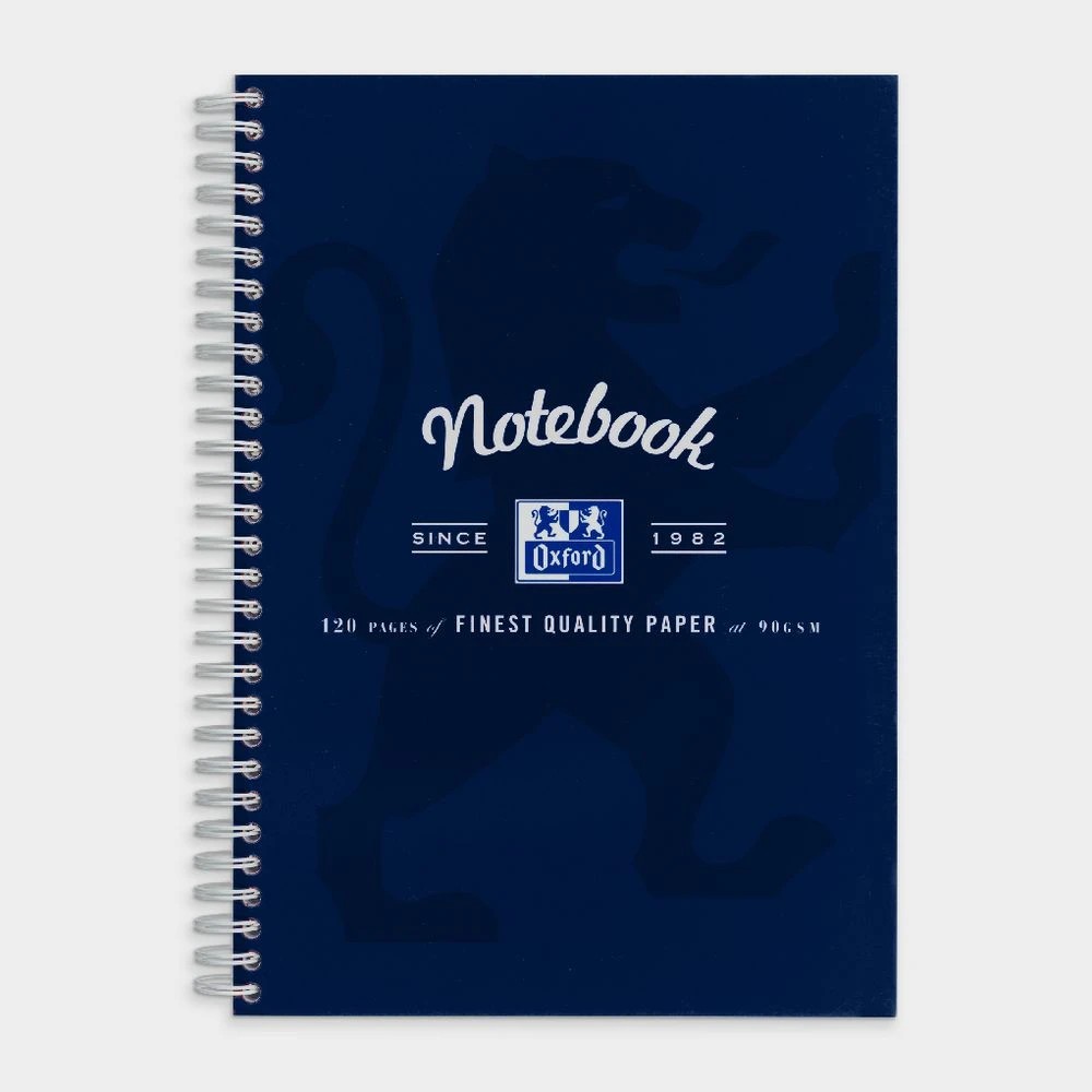 4 Oxford B5 Notebook 120 Pages with Scribzee App Navy, 4 of 5