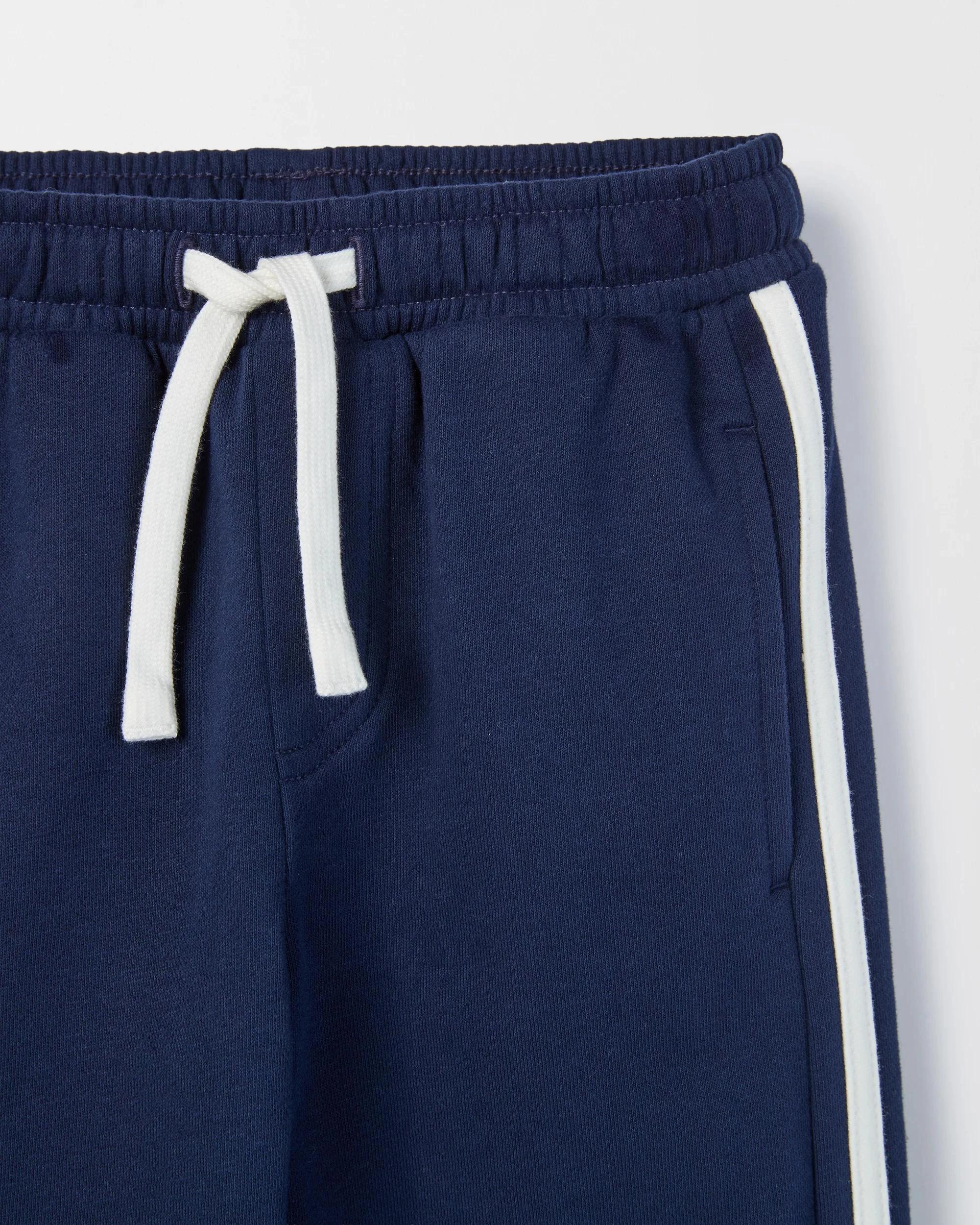 2 Target Kids Australian Cotton Blend Trackpants NAVY, 2 of 2