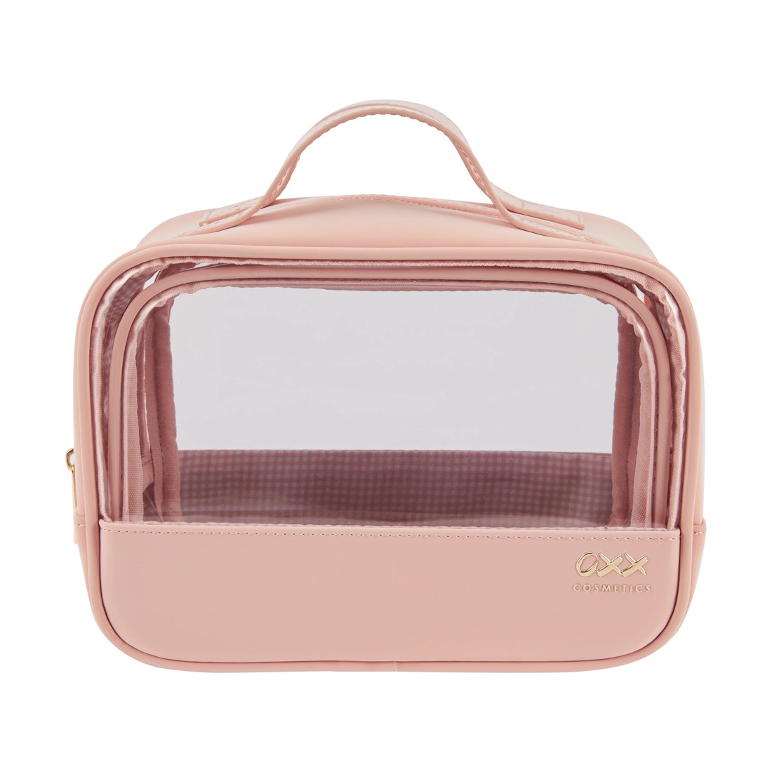 1 OXX Cosmetics 2-Piece Makeup Bag Set - Pink, 1 of 5