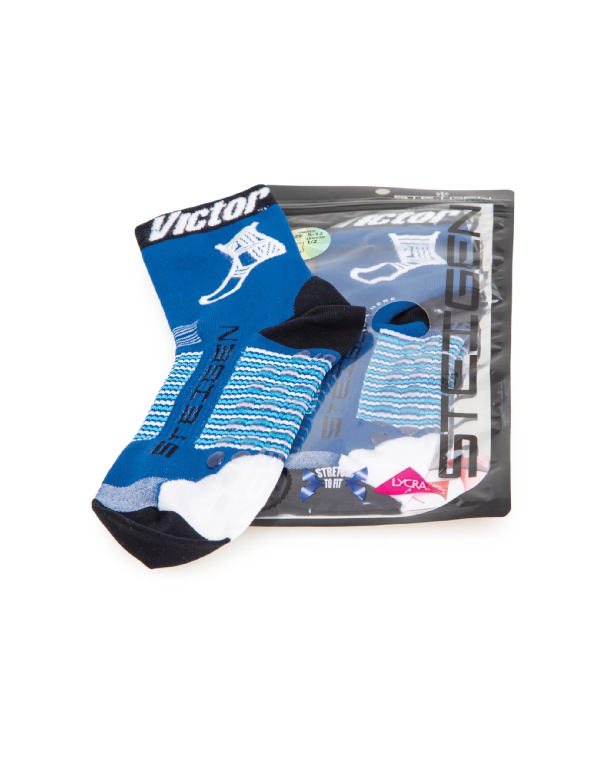 7 Victor Sports Super Thin Socks Nylon Pilates Non-Slip - Multi, 7 of 7