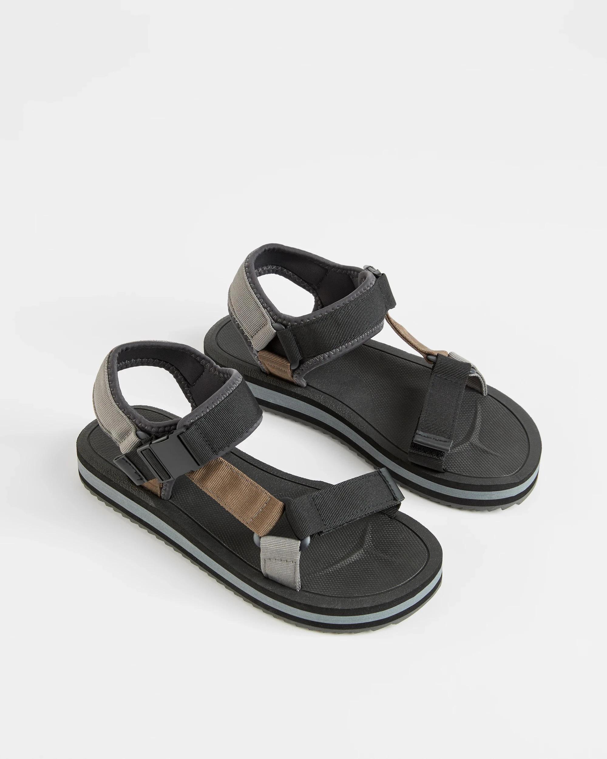 3 Target Man Mens Adjustable Sandal BLACK, 3 of 3