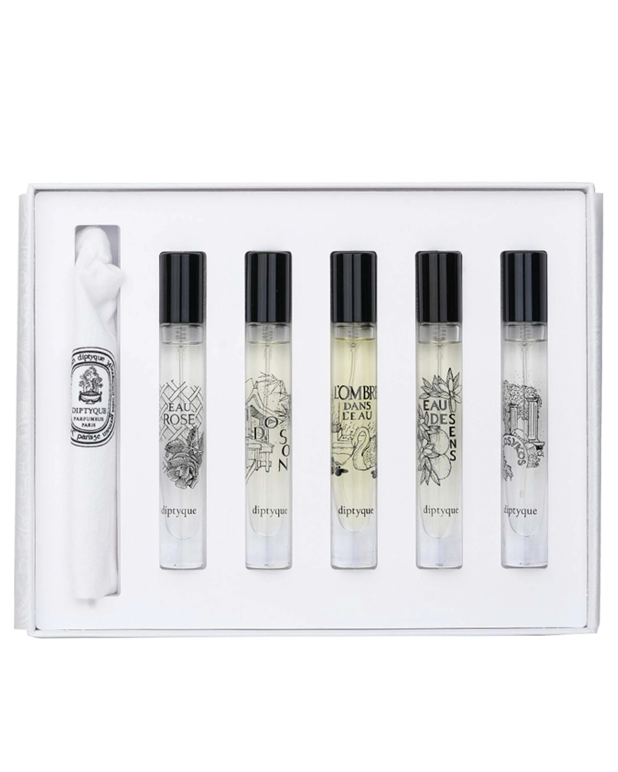 2 Diptyque Discovery Set (5x Eau De Toilette) 5x7.5ml/0.25oz, 2 of 3