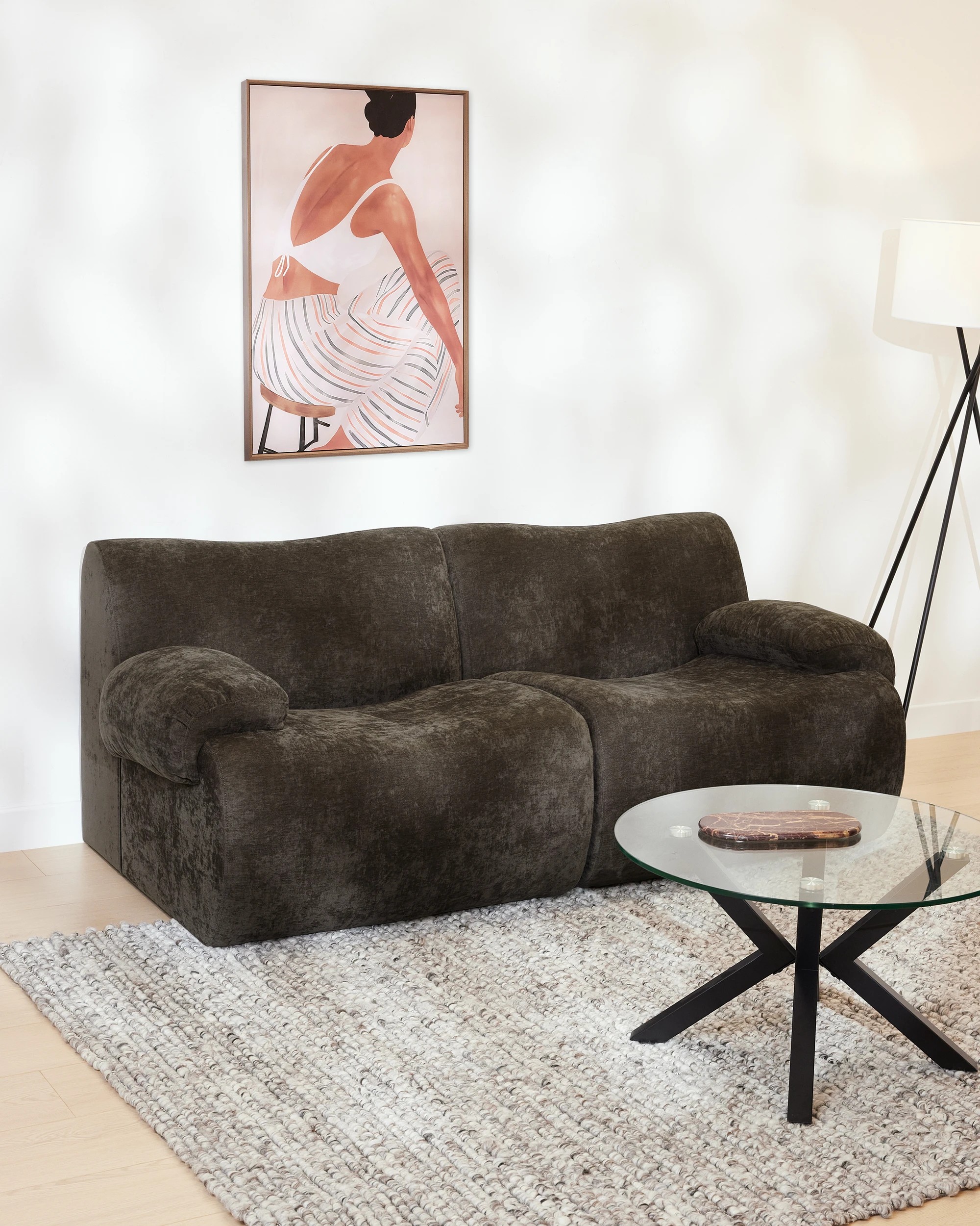 1 Luca Modular Sofa - Chocolate, 1 of 8