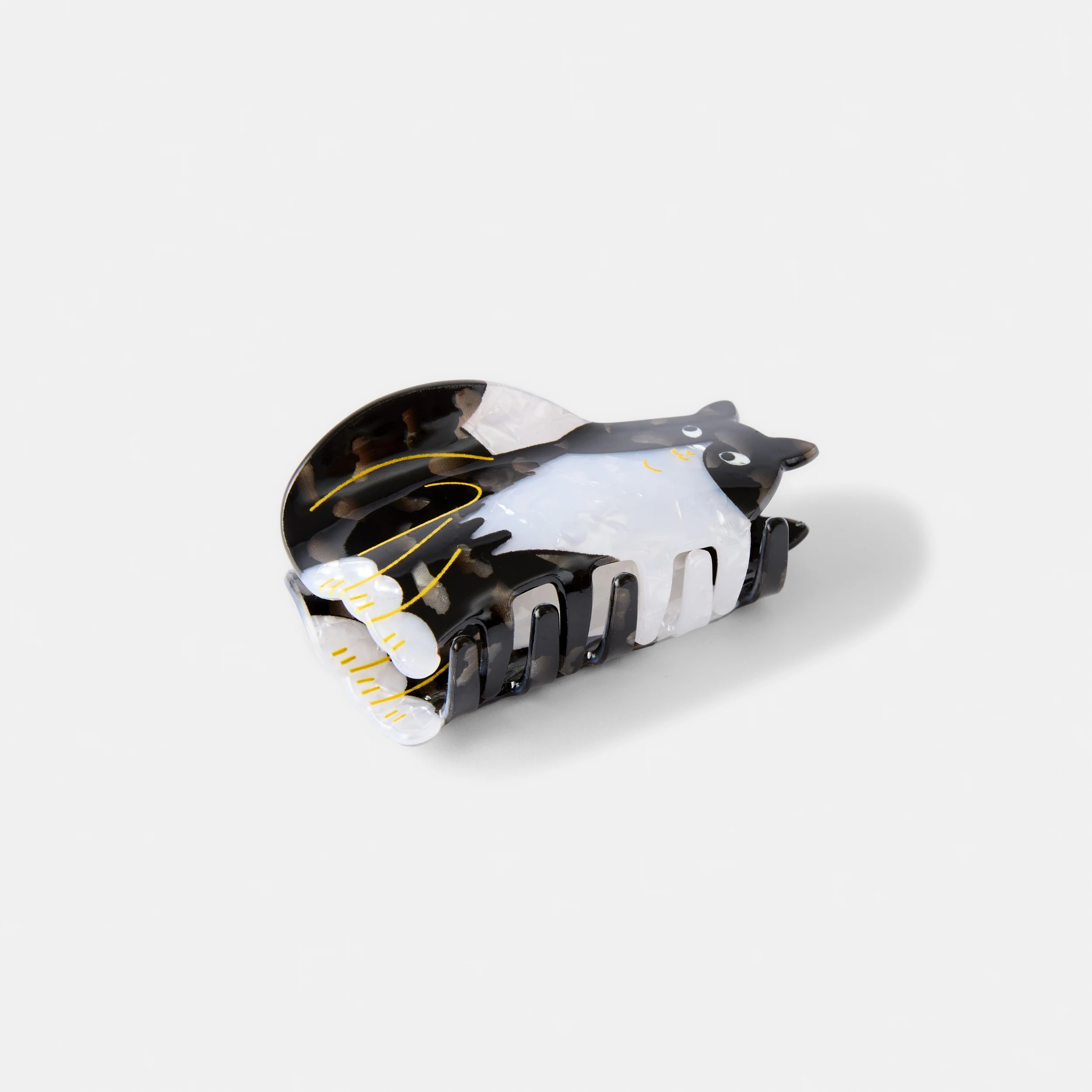 2 Black Novelty Cat Claw Hair Clip, 2 of 3
