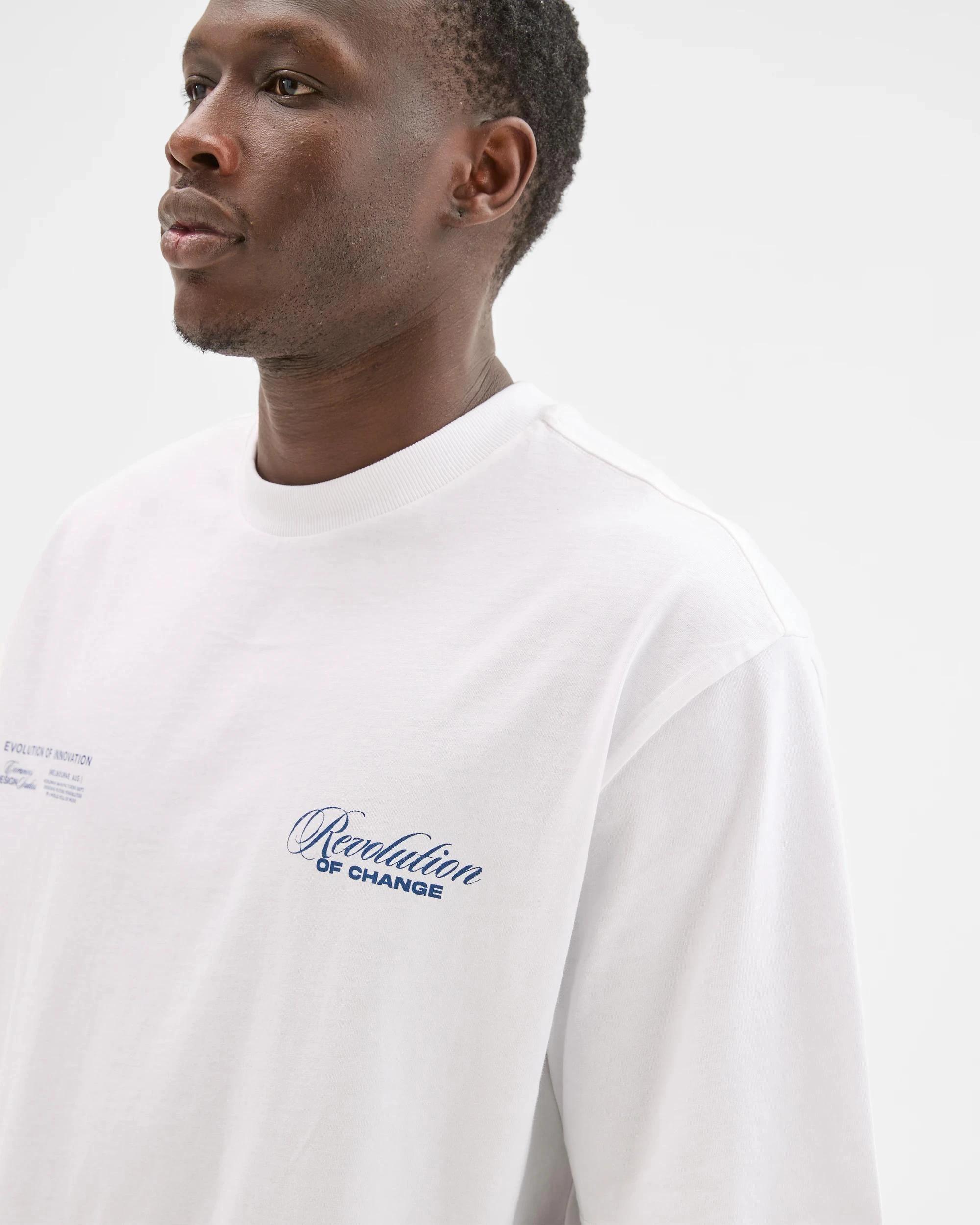 4 Commons Australian Cotton Boxy Fit Graphic T-Shirt REVOLUTION, 4 of 6