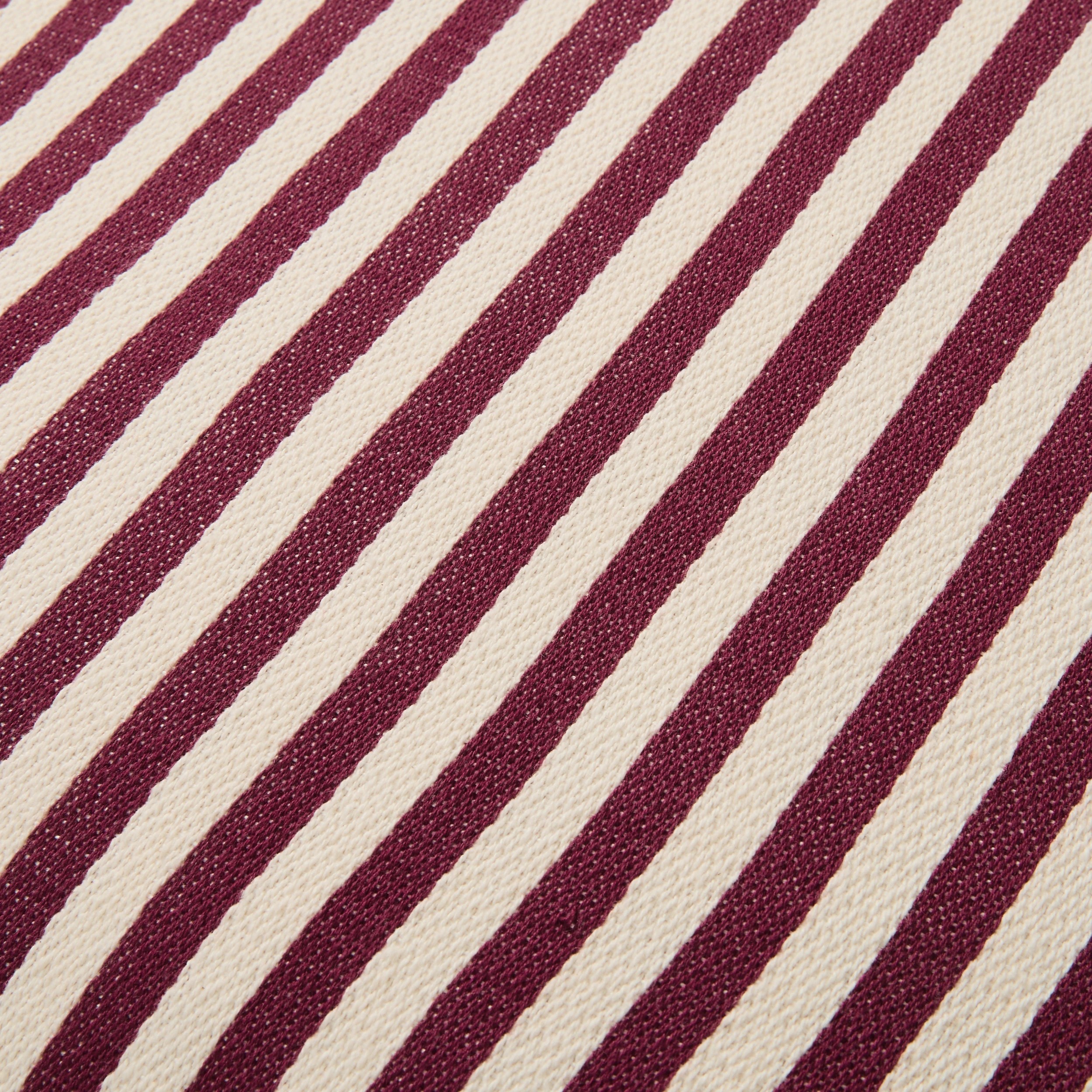 5 60cm Stripe Cushion Cover - Berry, 5 of 6