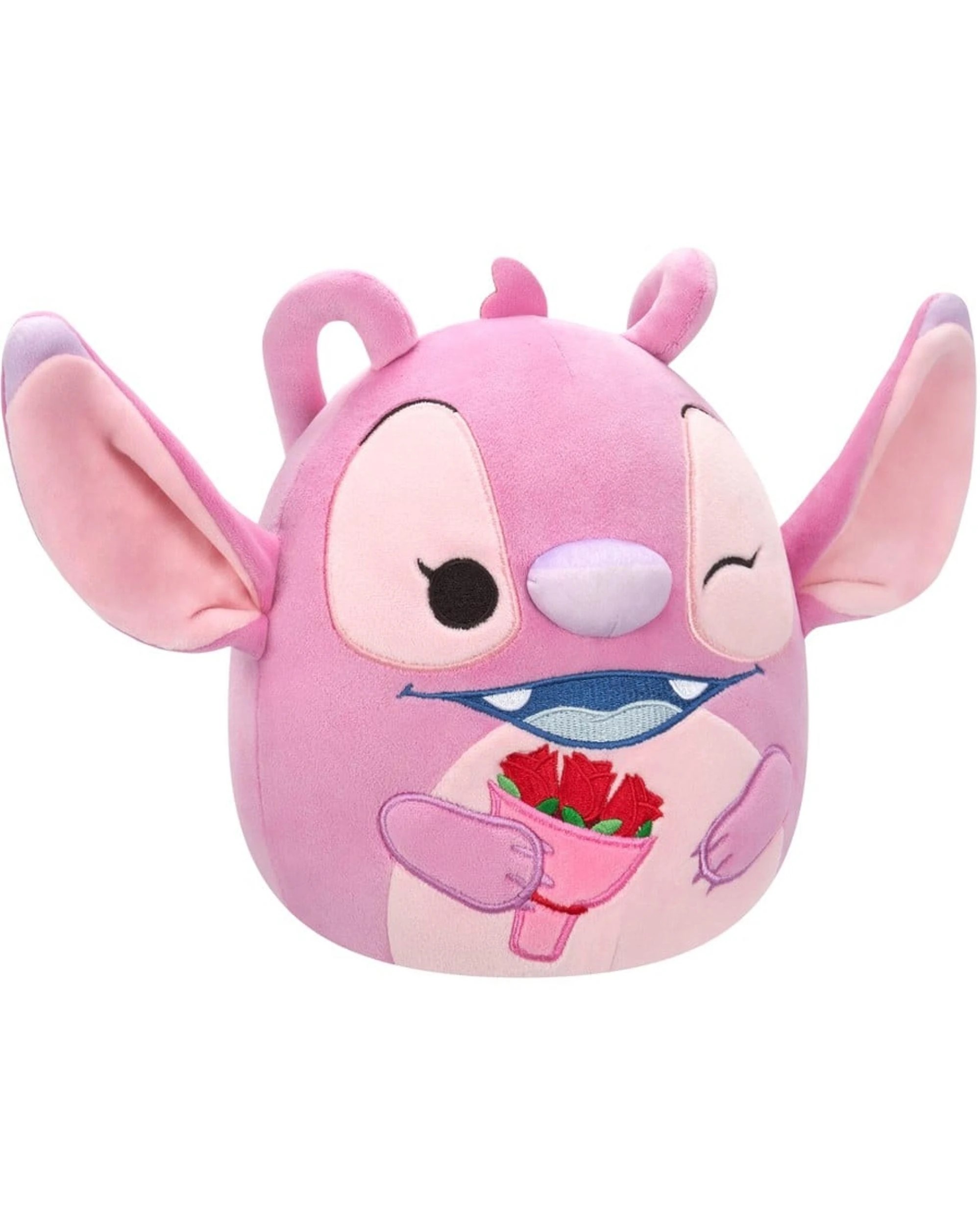 2 Squishmallows Disney Lilo and Stitch Angel with Roses 8 inch Valentines Plush, 2 of 4