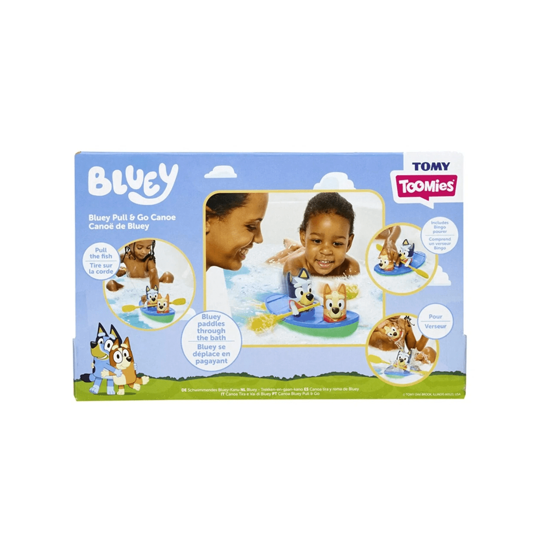 2 TOMY Toomies Bluey Pull and Go Canoe, 2 of 3