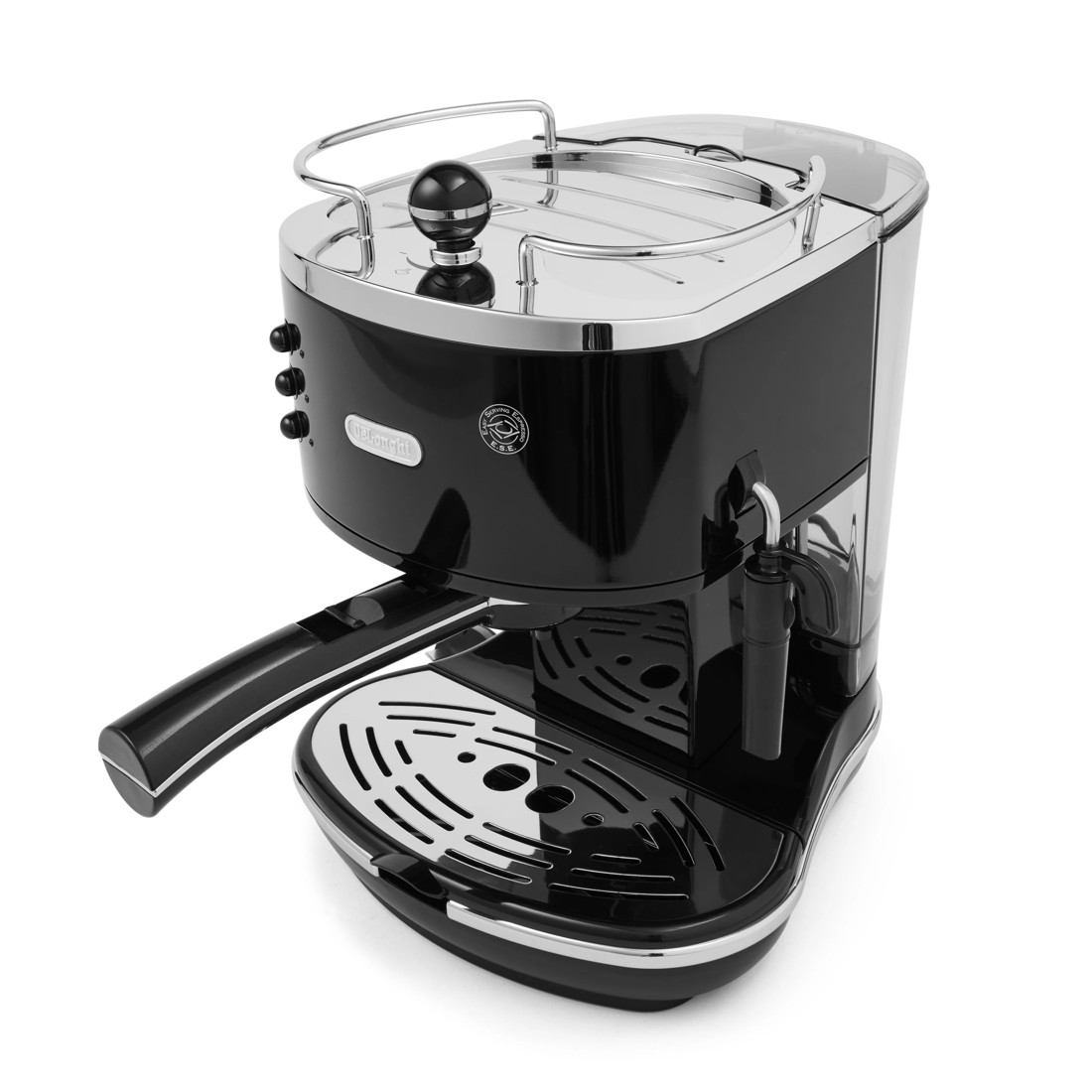 6 De'Longhi Icona Classic Pump Coffee Machine - Black, 6 of 9